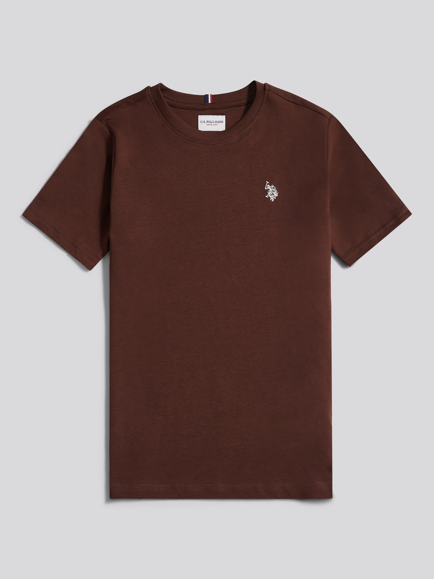 Boys USPA Back Graphic T-Shirt in Chocolate Martini - Image 7