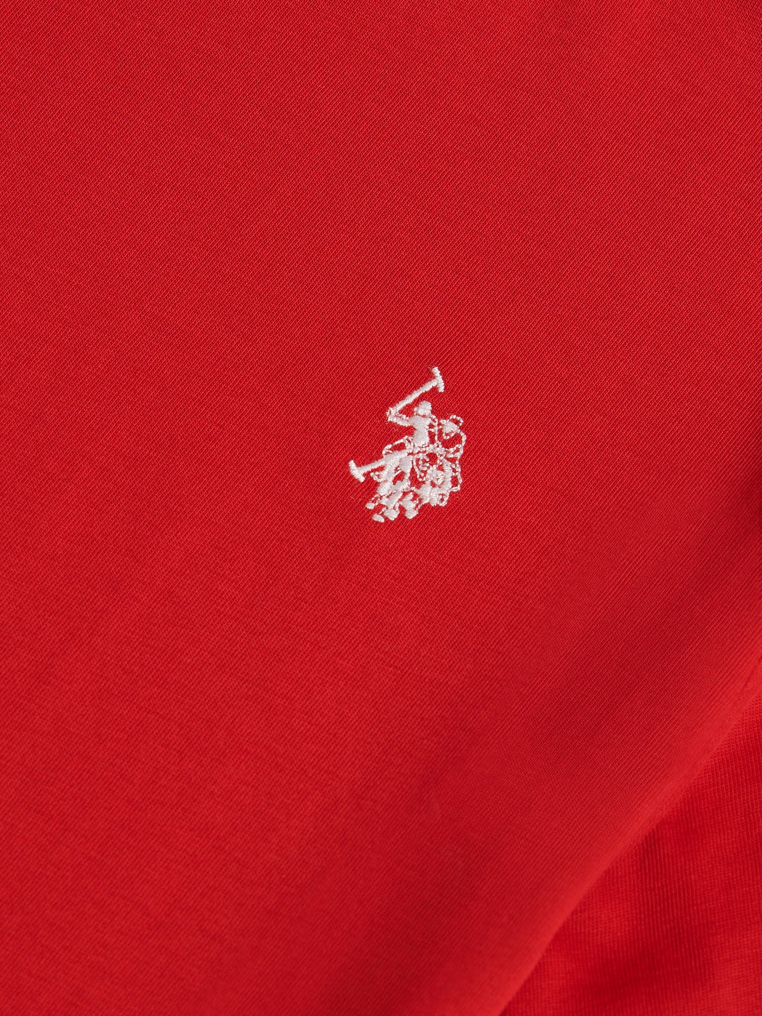 Boys USPA Back Graphic T-Shirt in Haute Red - Image 9