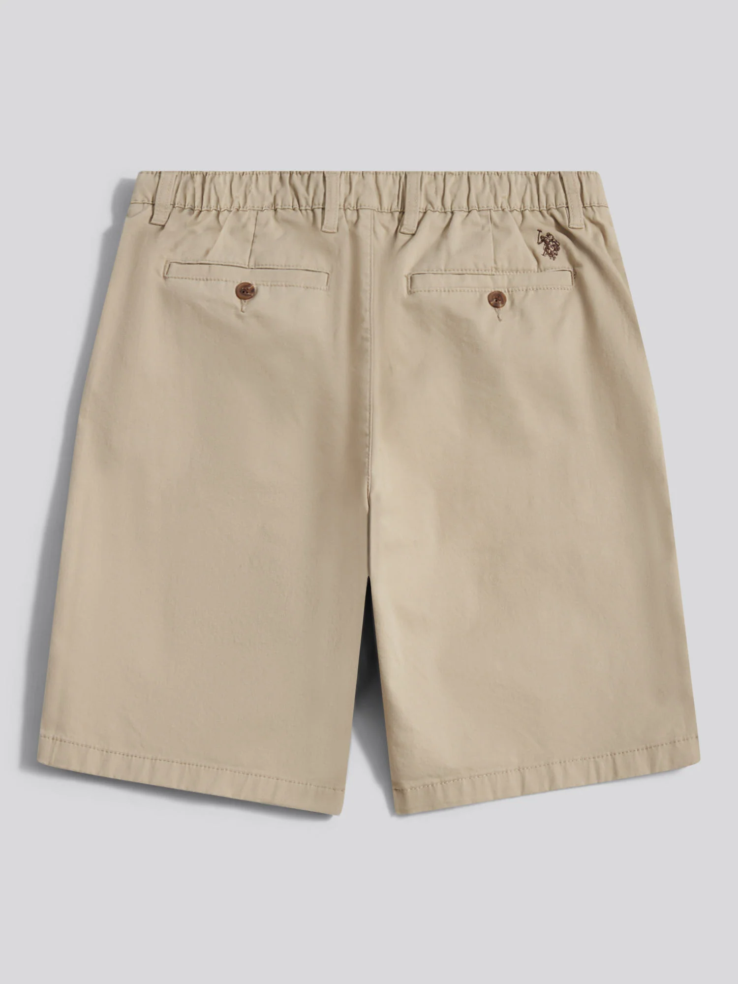Mens Comfort Waist Classic Chino Shorts Trench Coat - Image 6