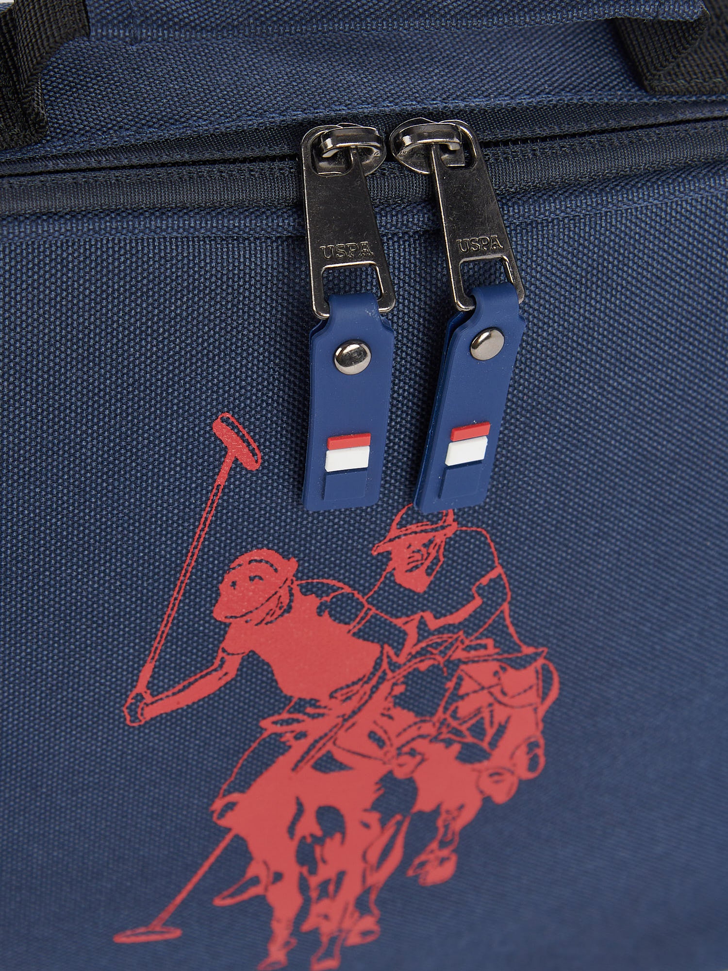 USPA Graphic DHM Lunchbag Dark Sapphire Navy / Haute Red DHM - Image 5