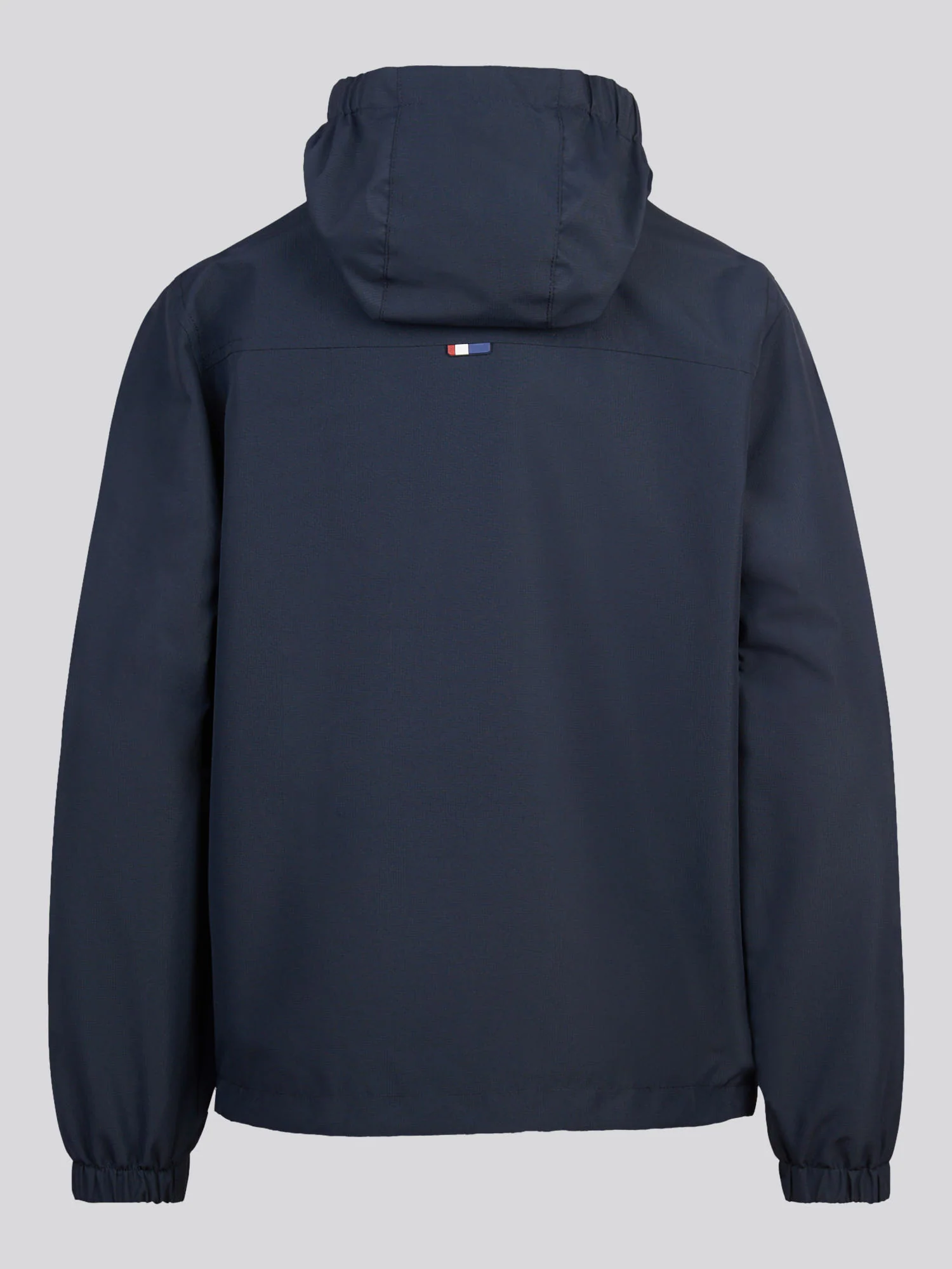 Boys Mesh Lined Hooded Windbreaker Dark Sapphire Navy / Haute Red DHM - Image 8