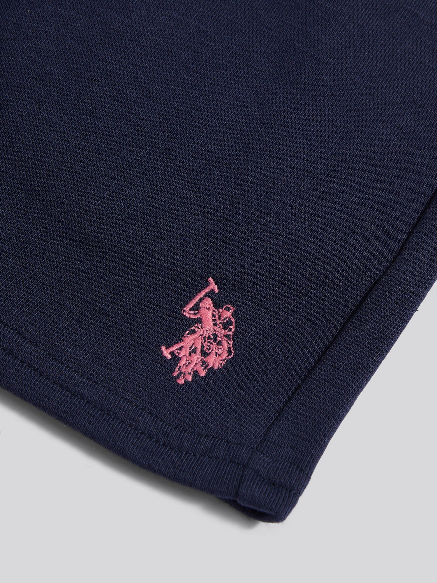 Girls Patchwork Tee & Short Set Navy Iris - Image 11