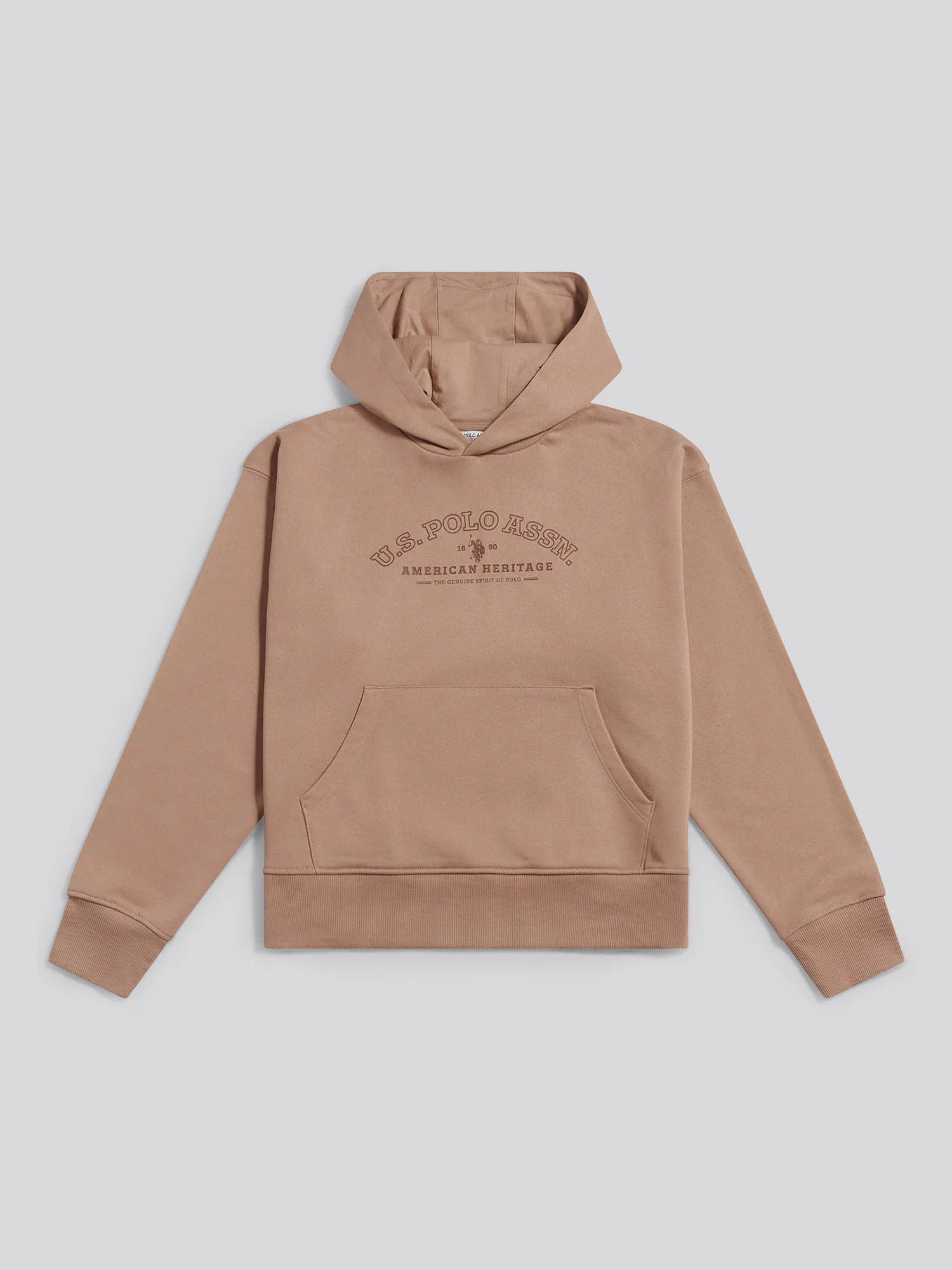 Womens Arc Graphic Hoodie in Natural - Image 5