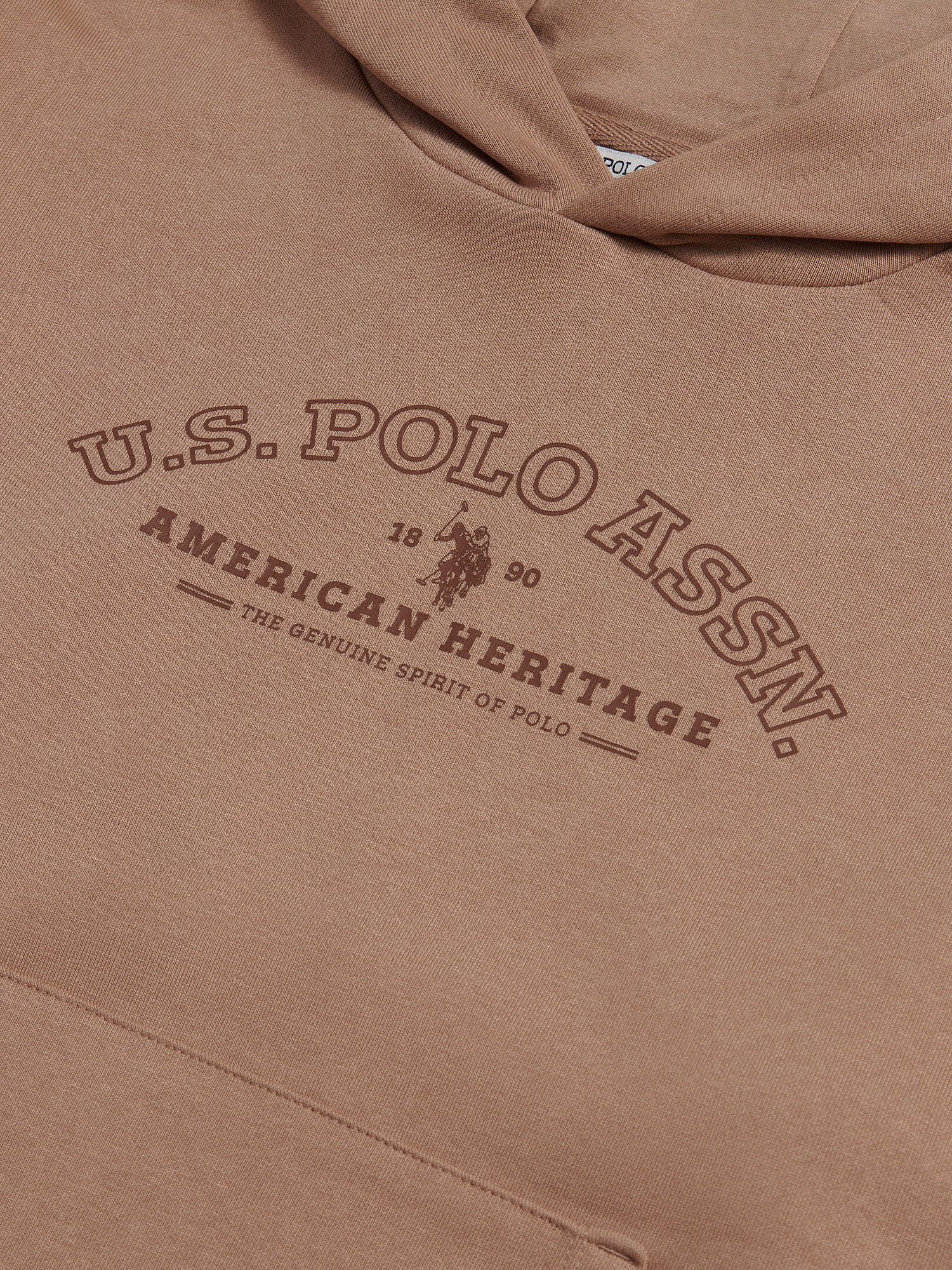 Womens Arc Graphic Hoodie in Natural - Image 7
