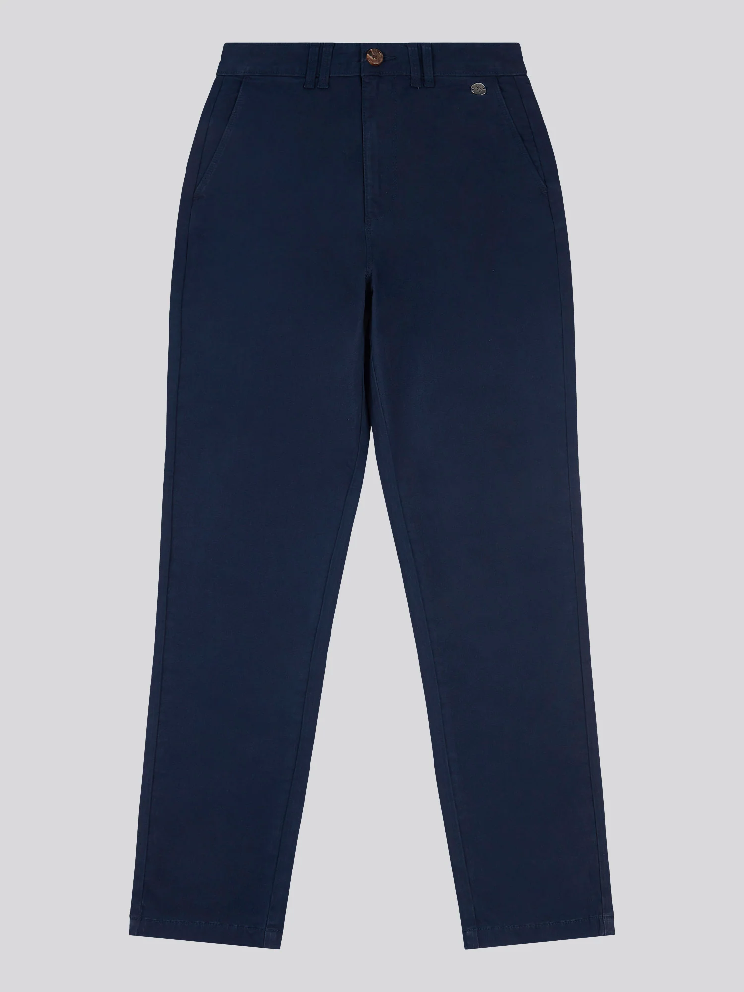 Womens Chino Trousers Navy Iris - Image 6
