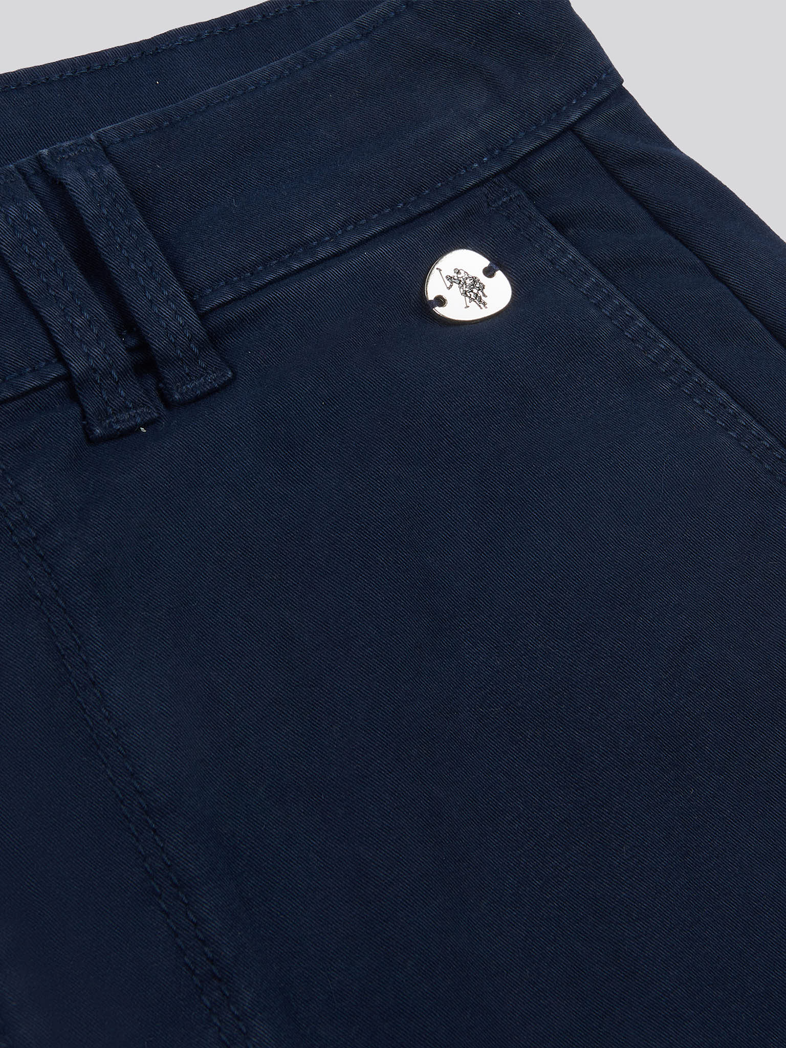 Womens Chino Trousers Navy Iris - Image 8