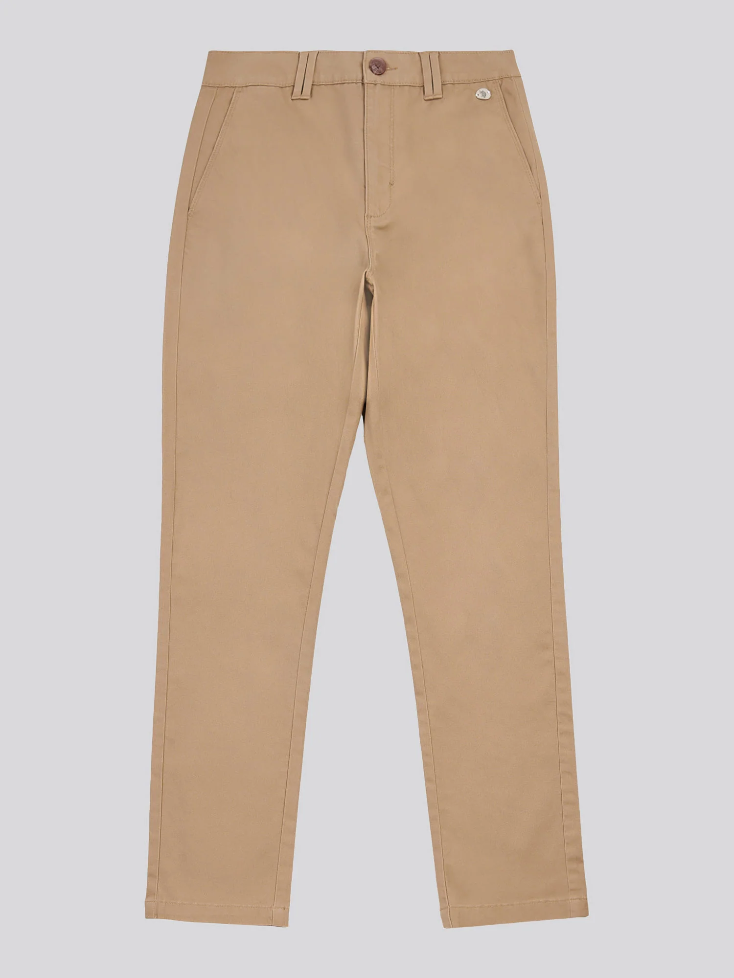 Womens Chino Trousers Sepia Tint - Image 5