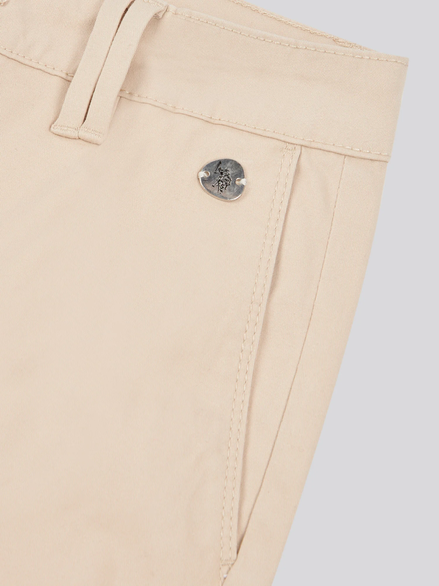 Womens Chino Trousers Smoke Gray - Image 7
