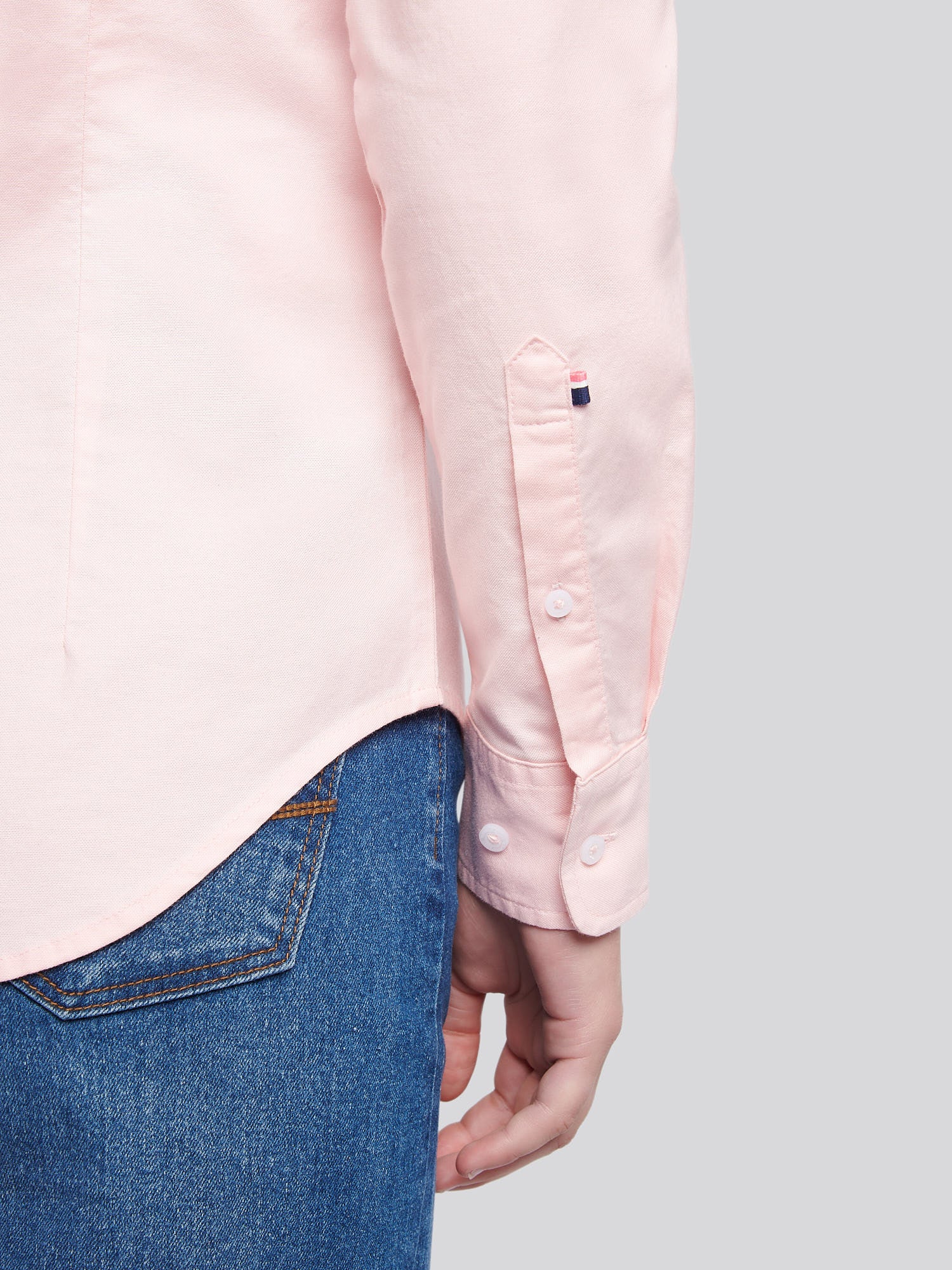 Womens Classic Fit Poplin Shirt Crystal Rose - Image 5