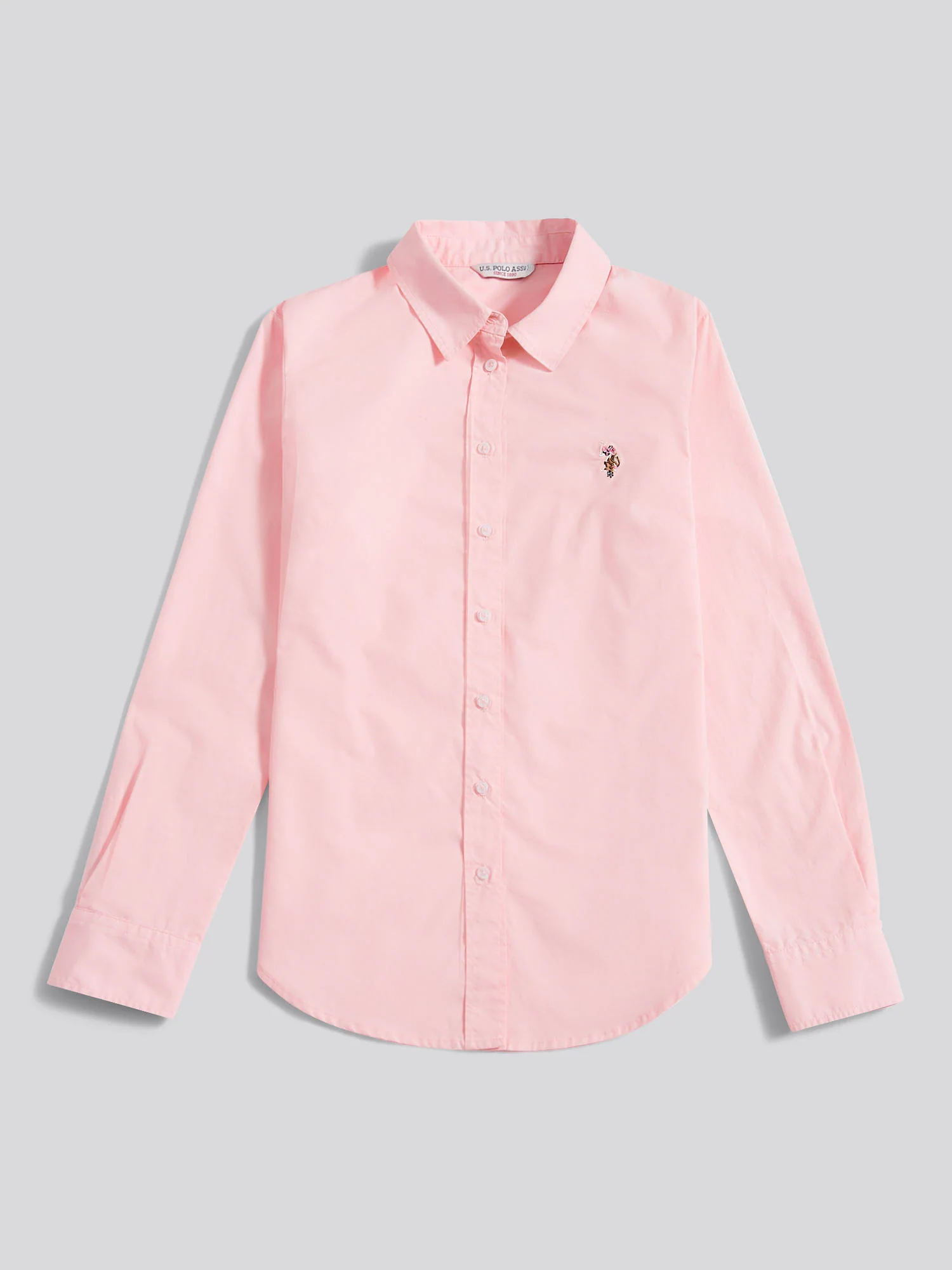 Womens Classic Fit Poplin Shirt Crystal Rose - Image 6