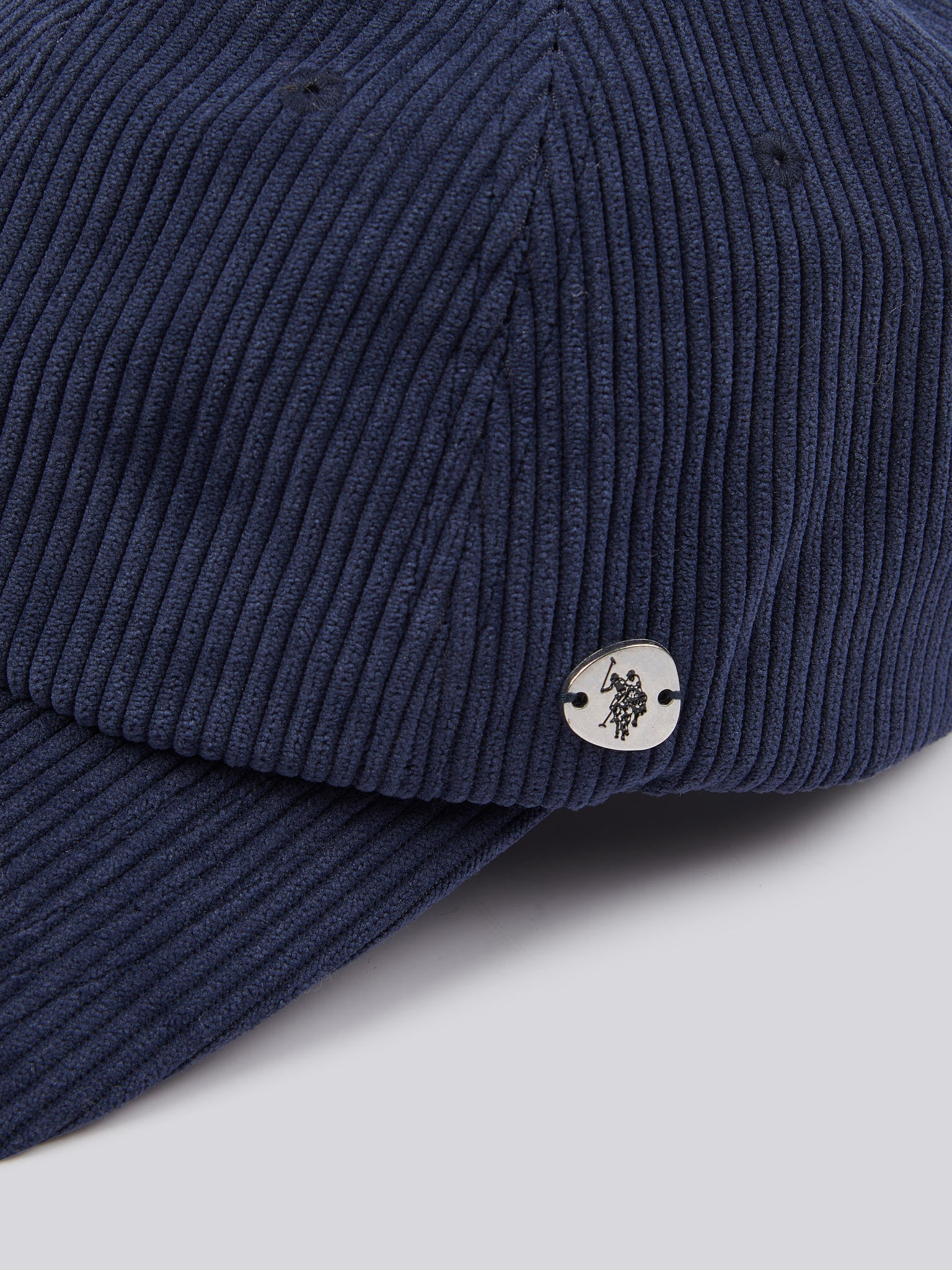 Womens Corduroy Casual Cap in Navy Iris - Image 7