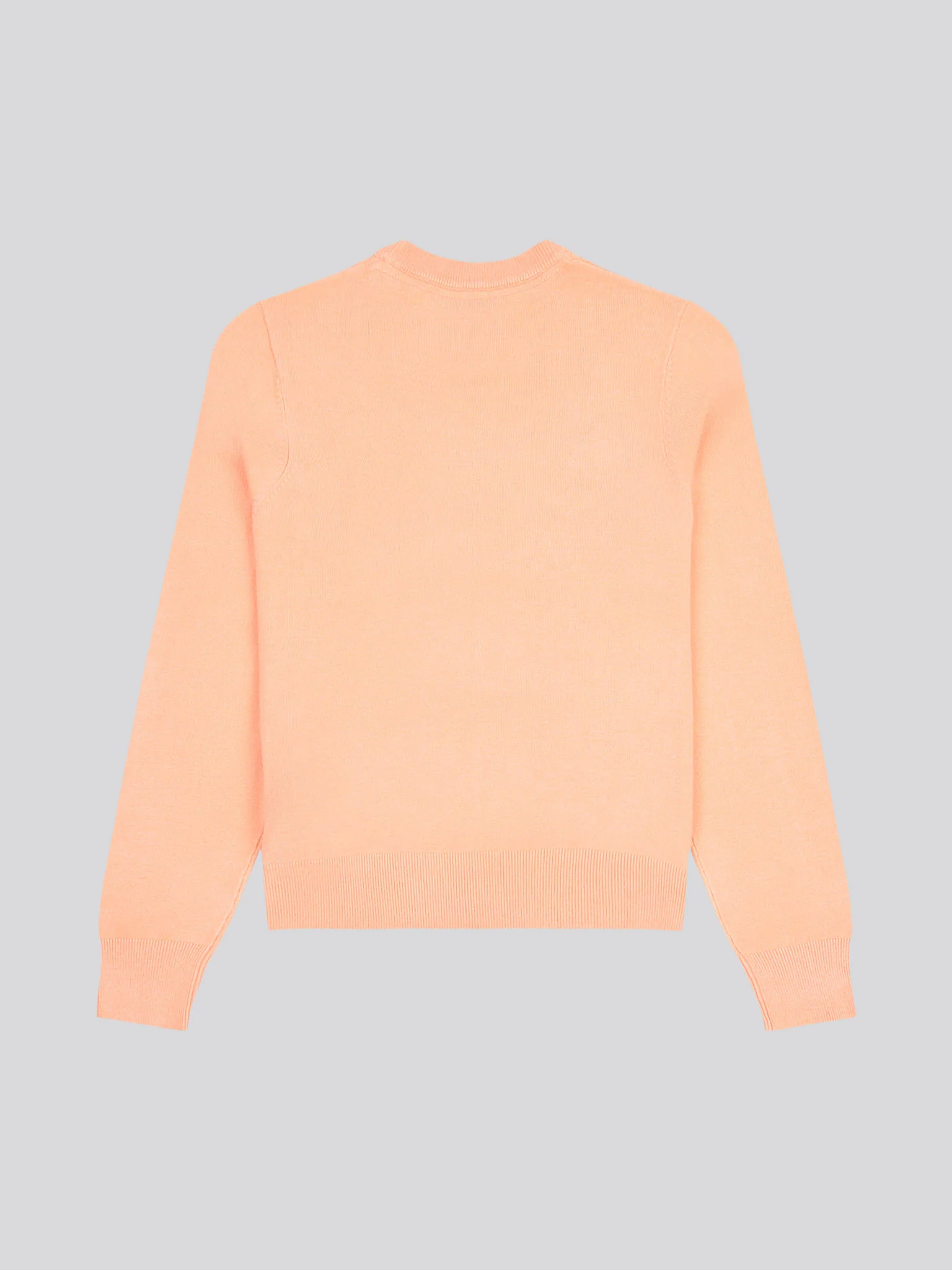 Womens Crew Neck Jumper in Peach Nectar - Image 6