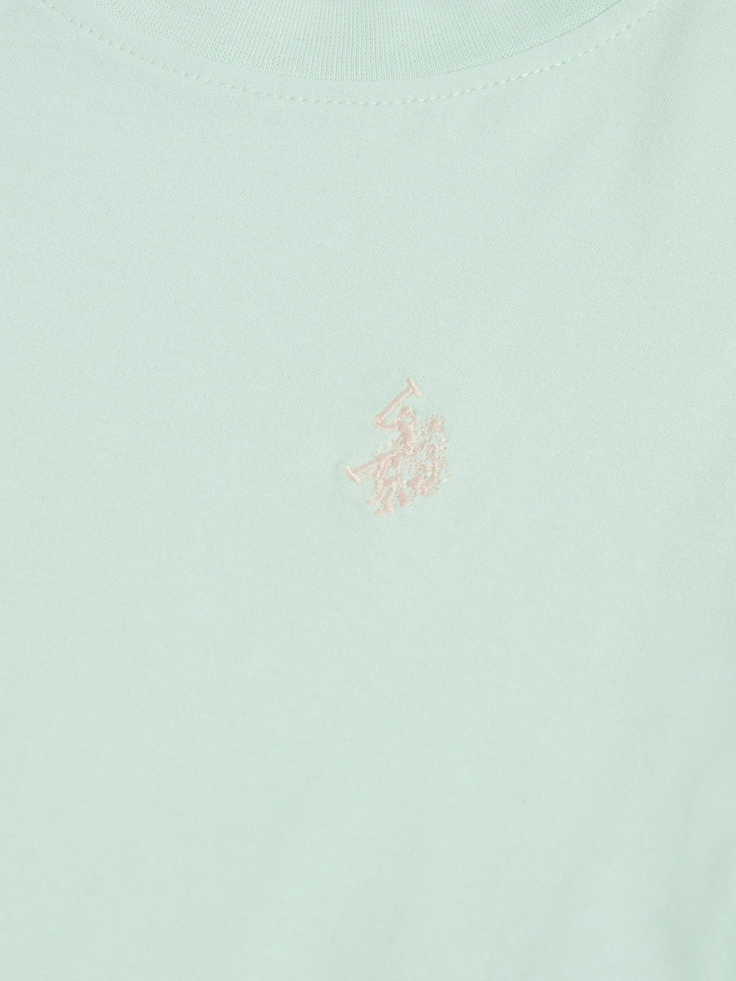 Womens Crew Neck T-Shirt Misty Jade - Image 7