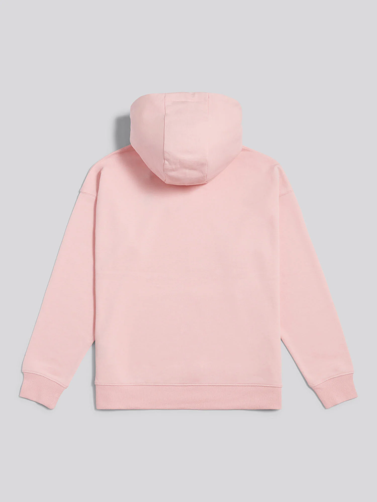 Womens Double Horsemen Hoodie in Crystal Rose - Image 6