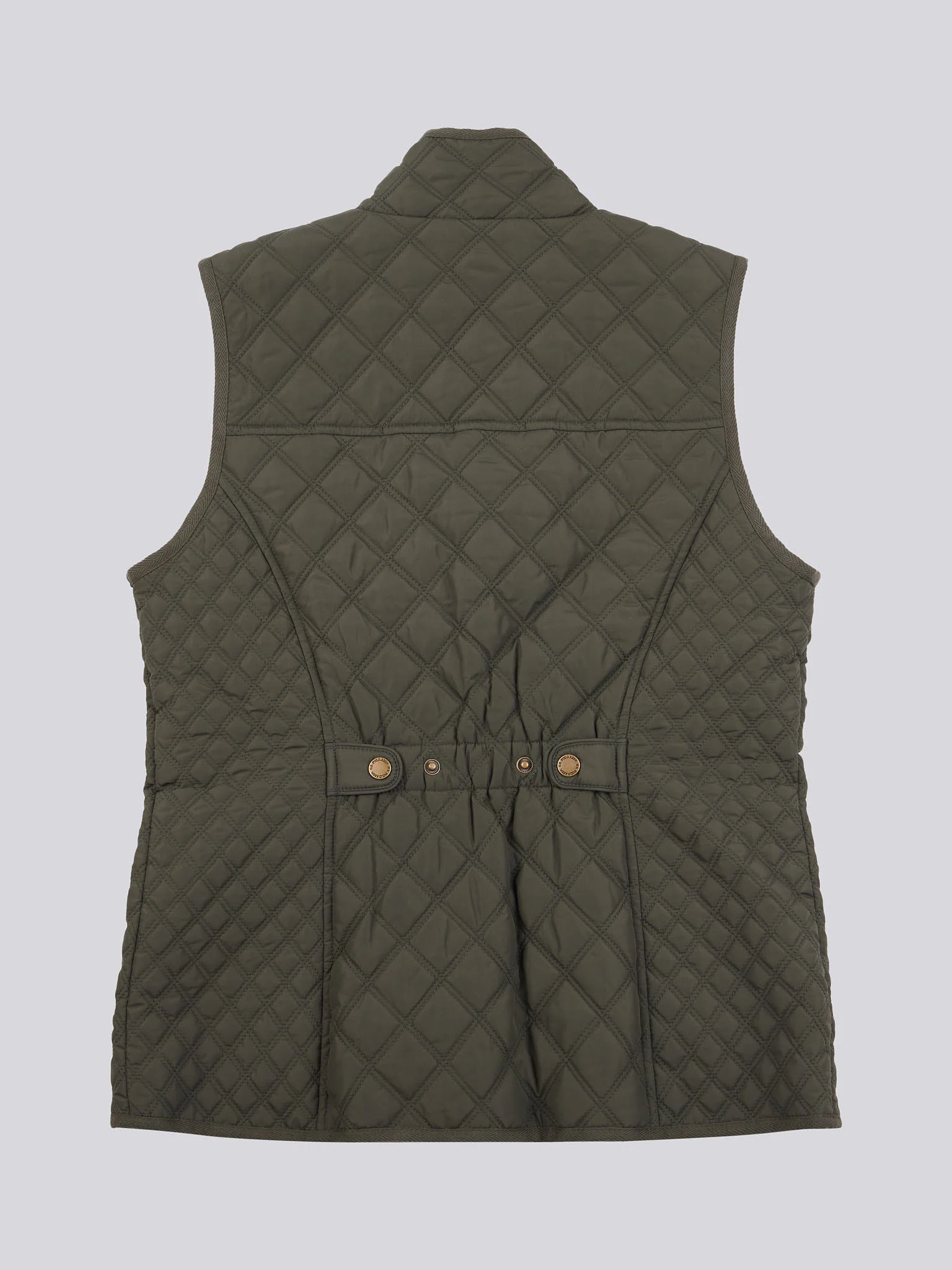 Womens Hacking Quilted Gilet in Chimera - Image 8