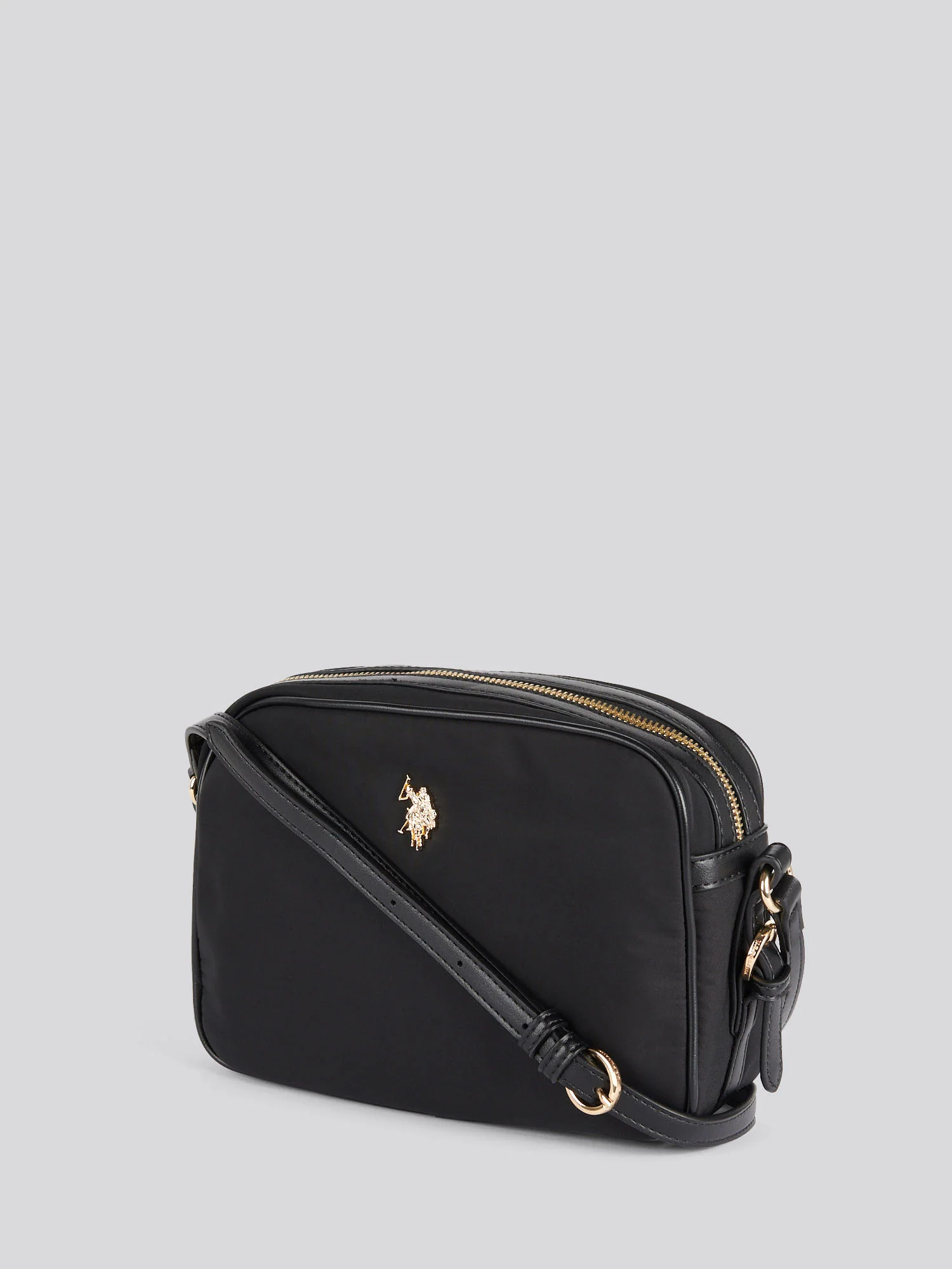 U.S. Polo Assn. Womens Houston Crossbody Bag Black - Image 2