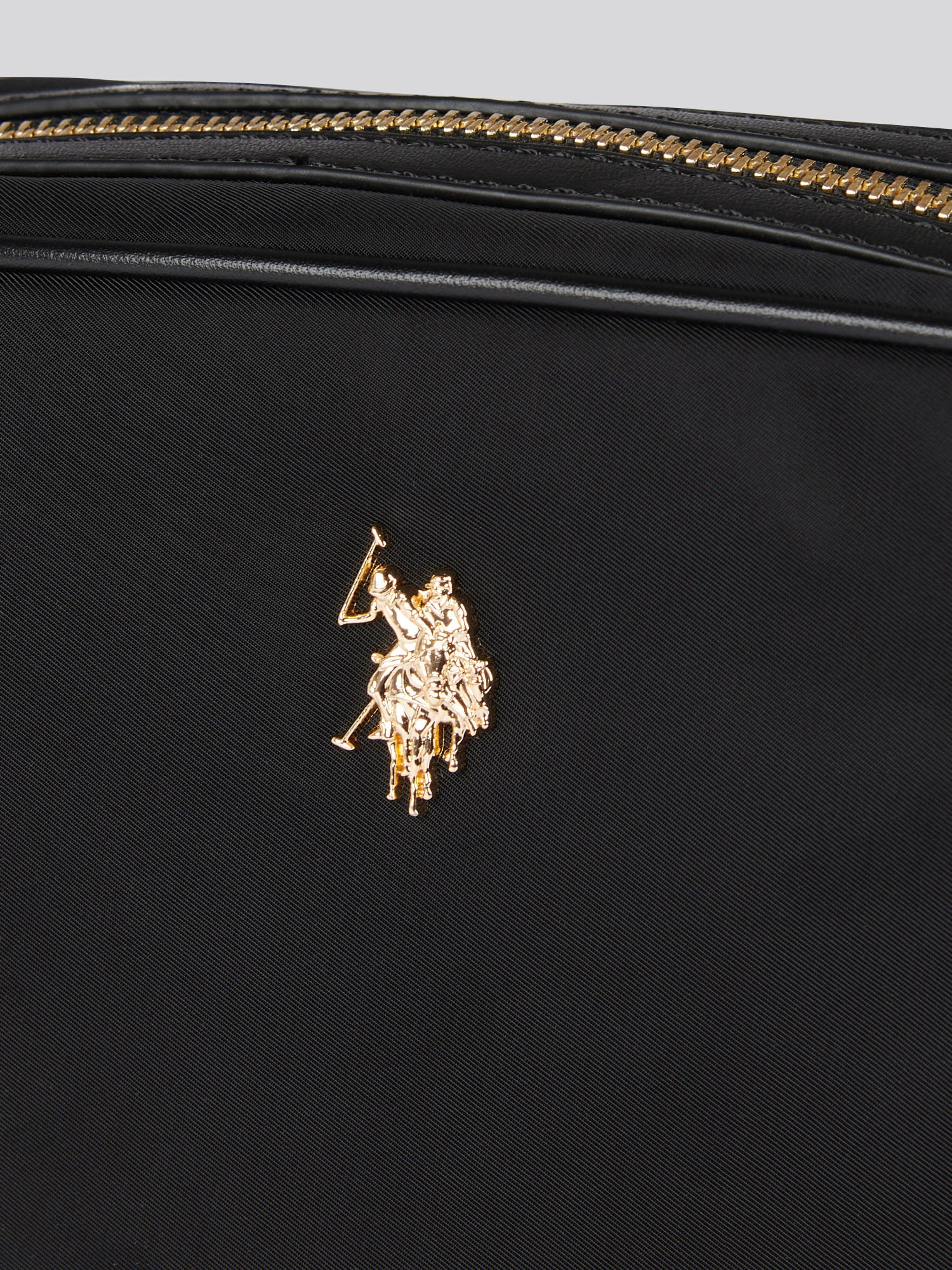 U.S. Polo Assn. Womens Houston Crossbody Bag Black - Image 5