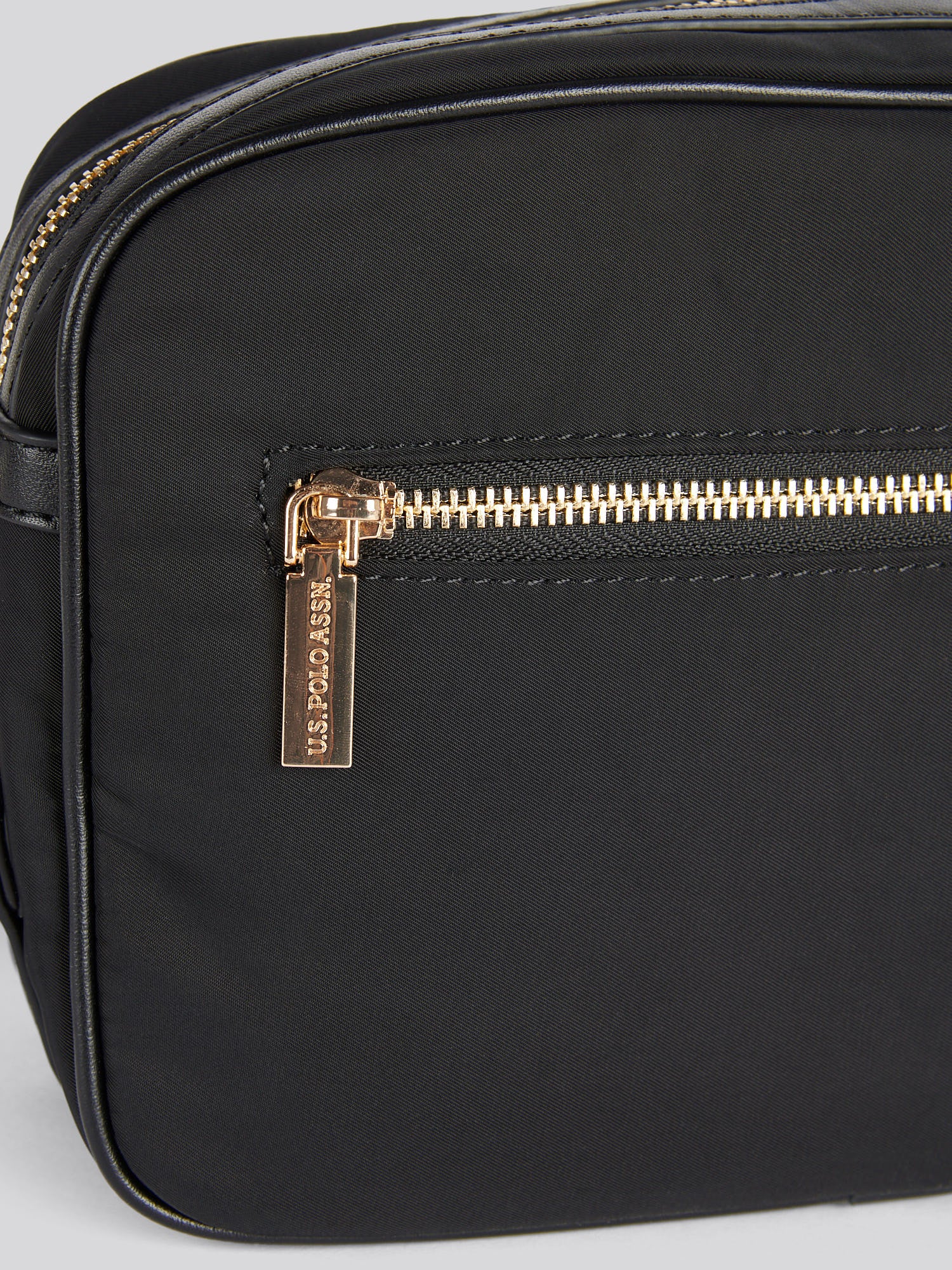 U.S. Polo Assn. Womens Houston Crossbody Bag Black - Image 6