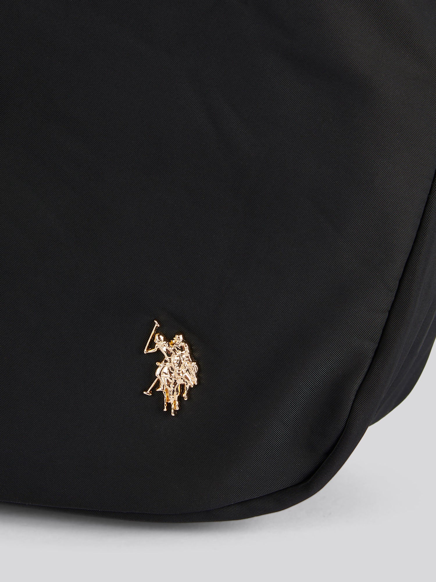U.S. Polo Assn. Womens Houston Hobo Bag Black - Image 4