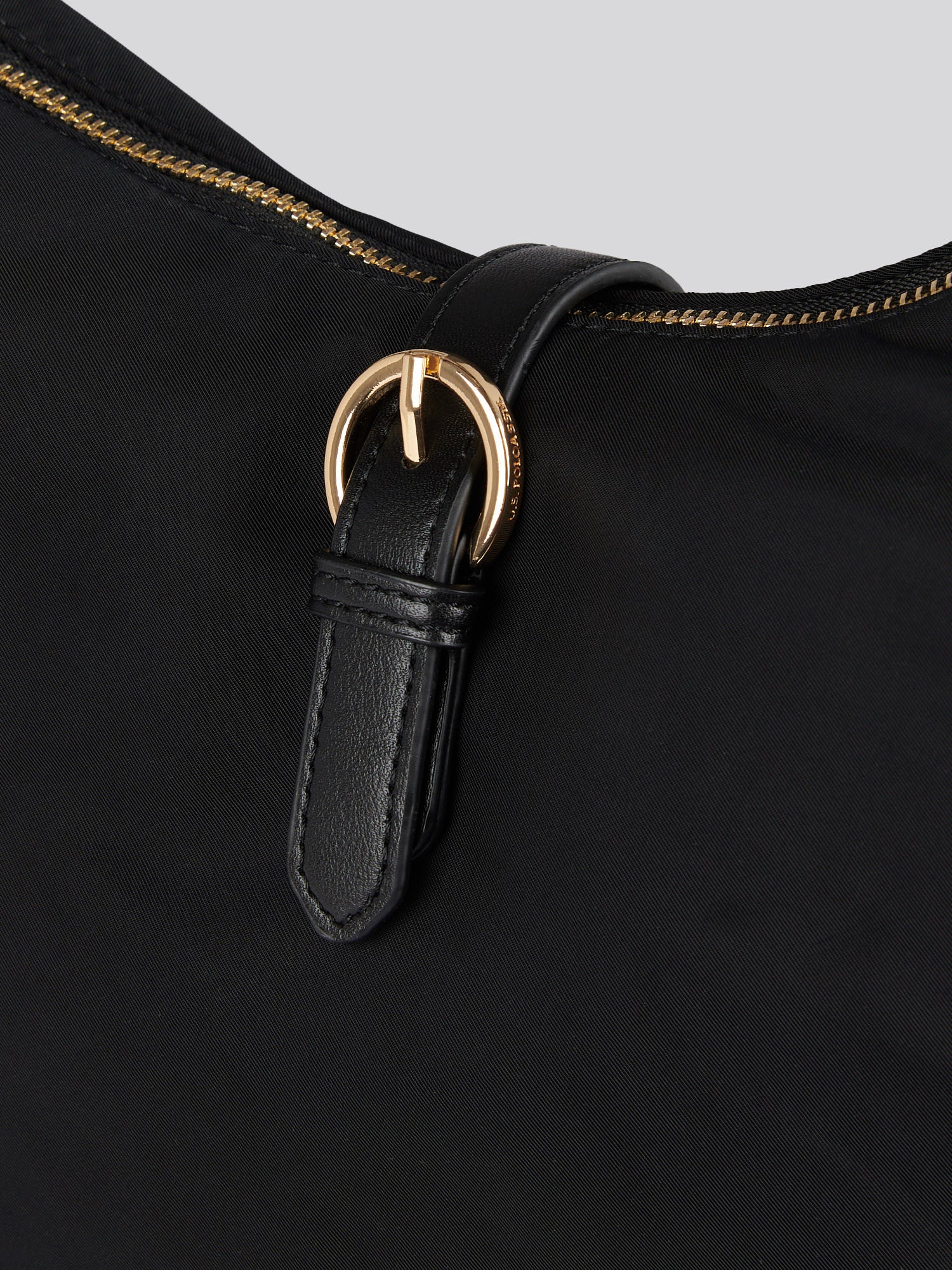 U.S. Polo Assn. Womens Houston Hobo Bag Black - Image 5