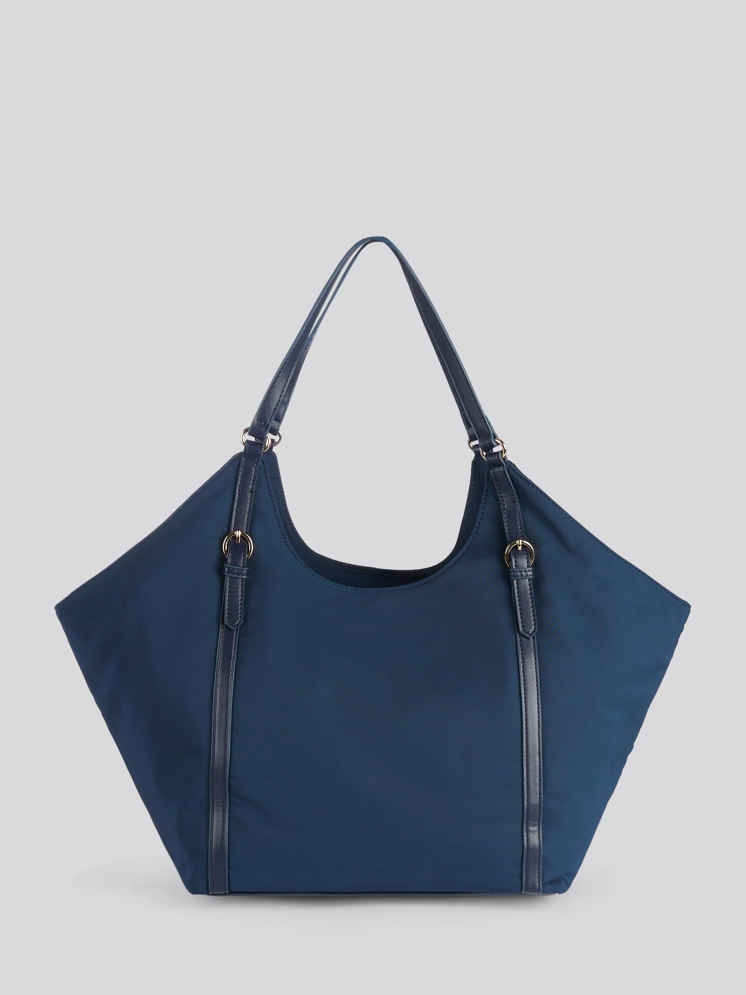 U.S. Polo Assn. Womens Houston Large Double Handle Bag Navy - Image 3