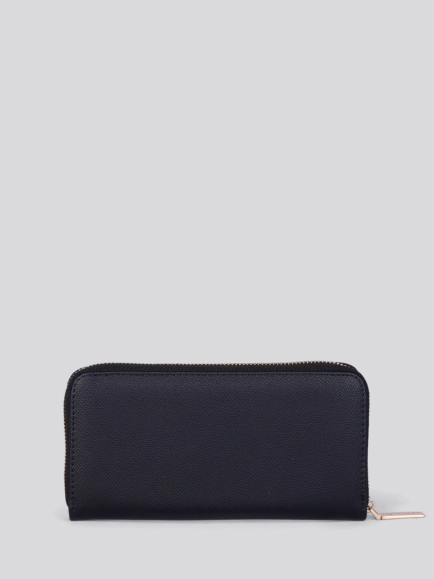 Womens Jones Large Zip Around Wallet in Black - Image 2