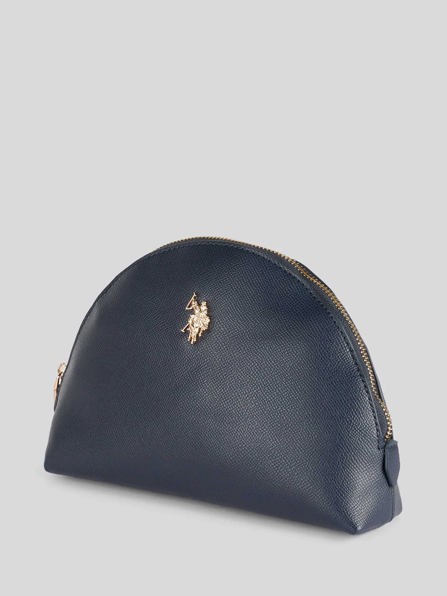 Womens Jones Round Beauty Bag in Navy - Image 2