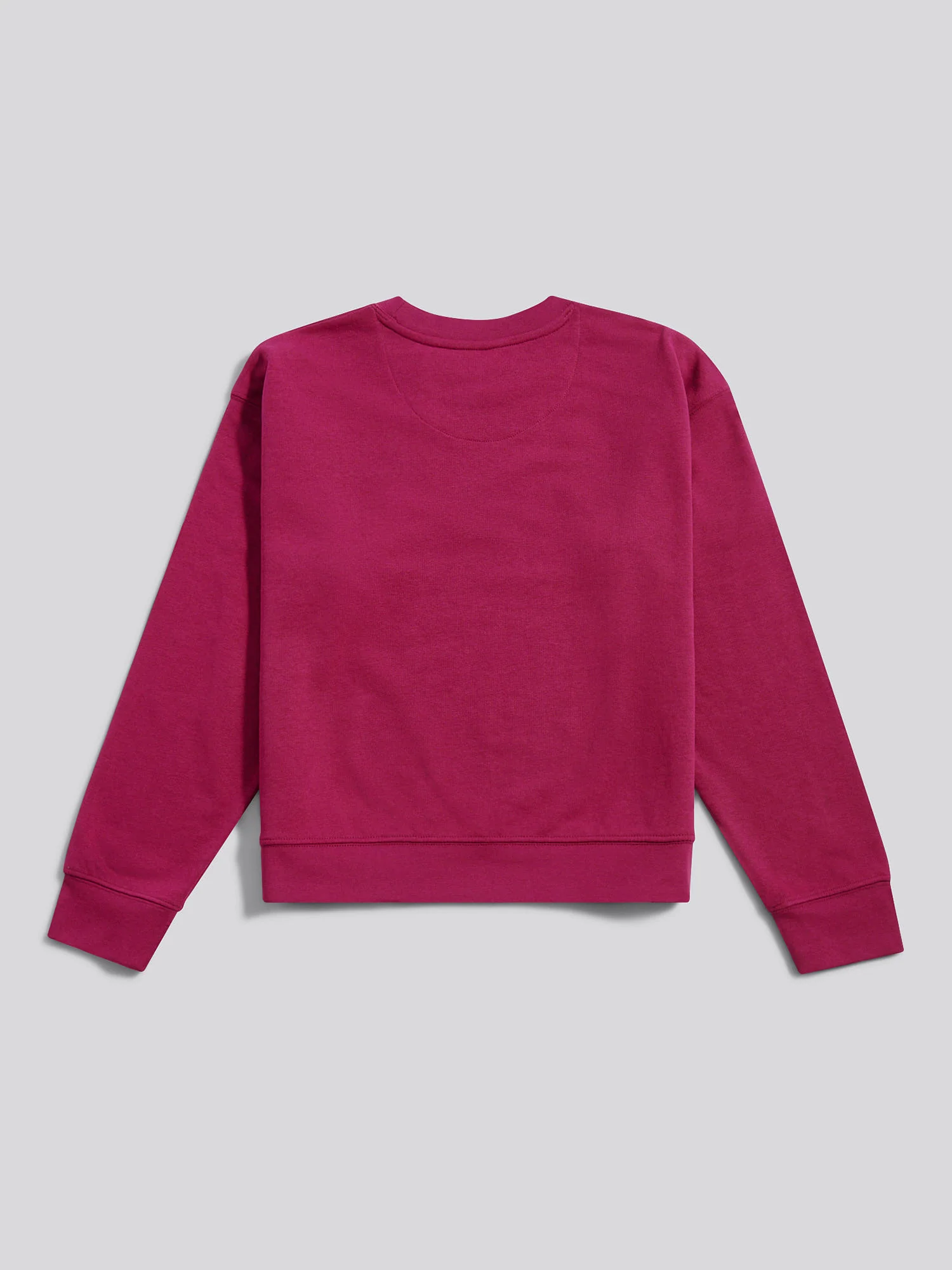 Womens Large Tonal Double Horsemen Sweatshirt in Beaujolais - Image 2