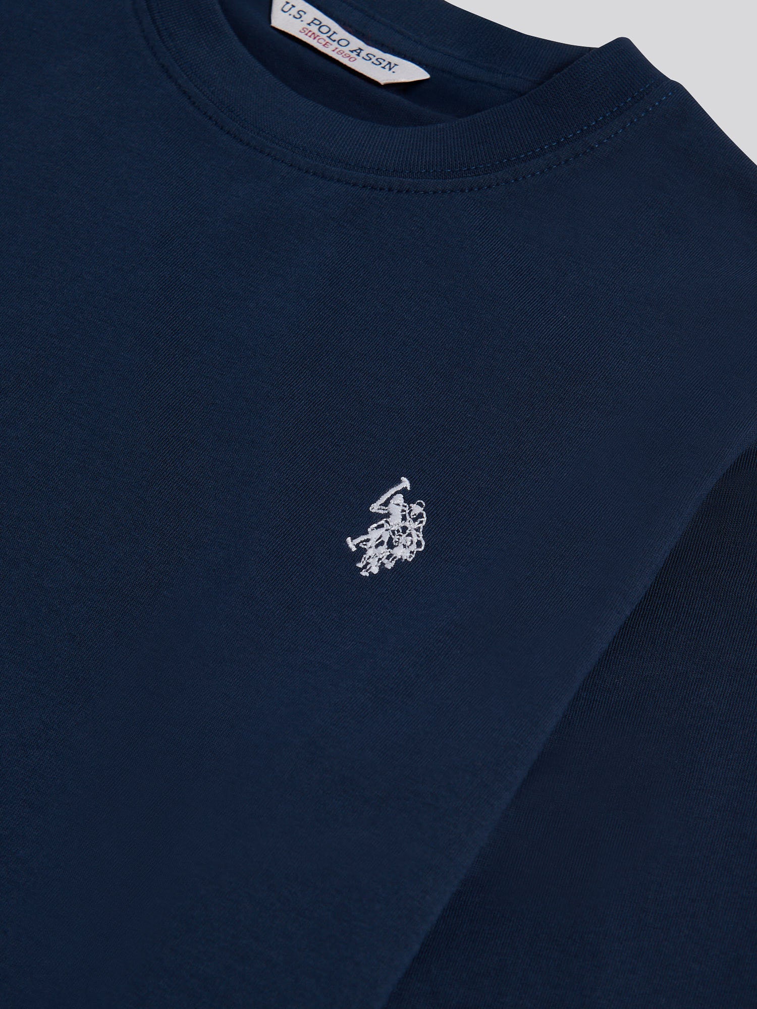 Womens Long Sleeve T-Shirt in Navy Iris - Image 7