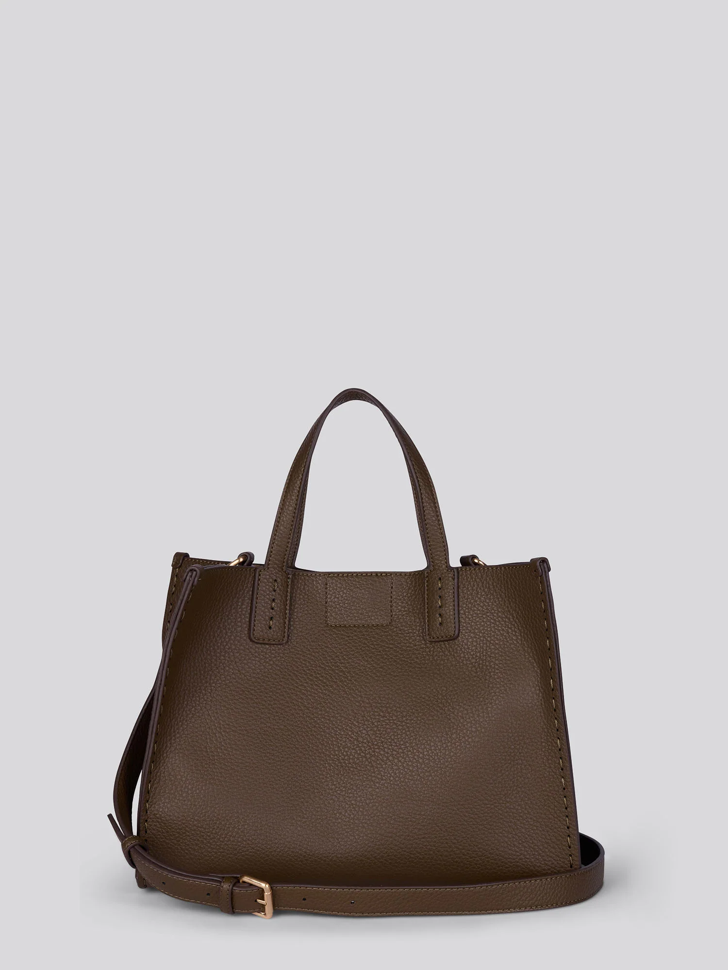 Womens Middleton Double Handle Bag in Stone - Image 3