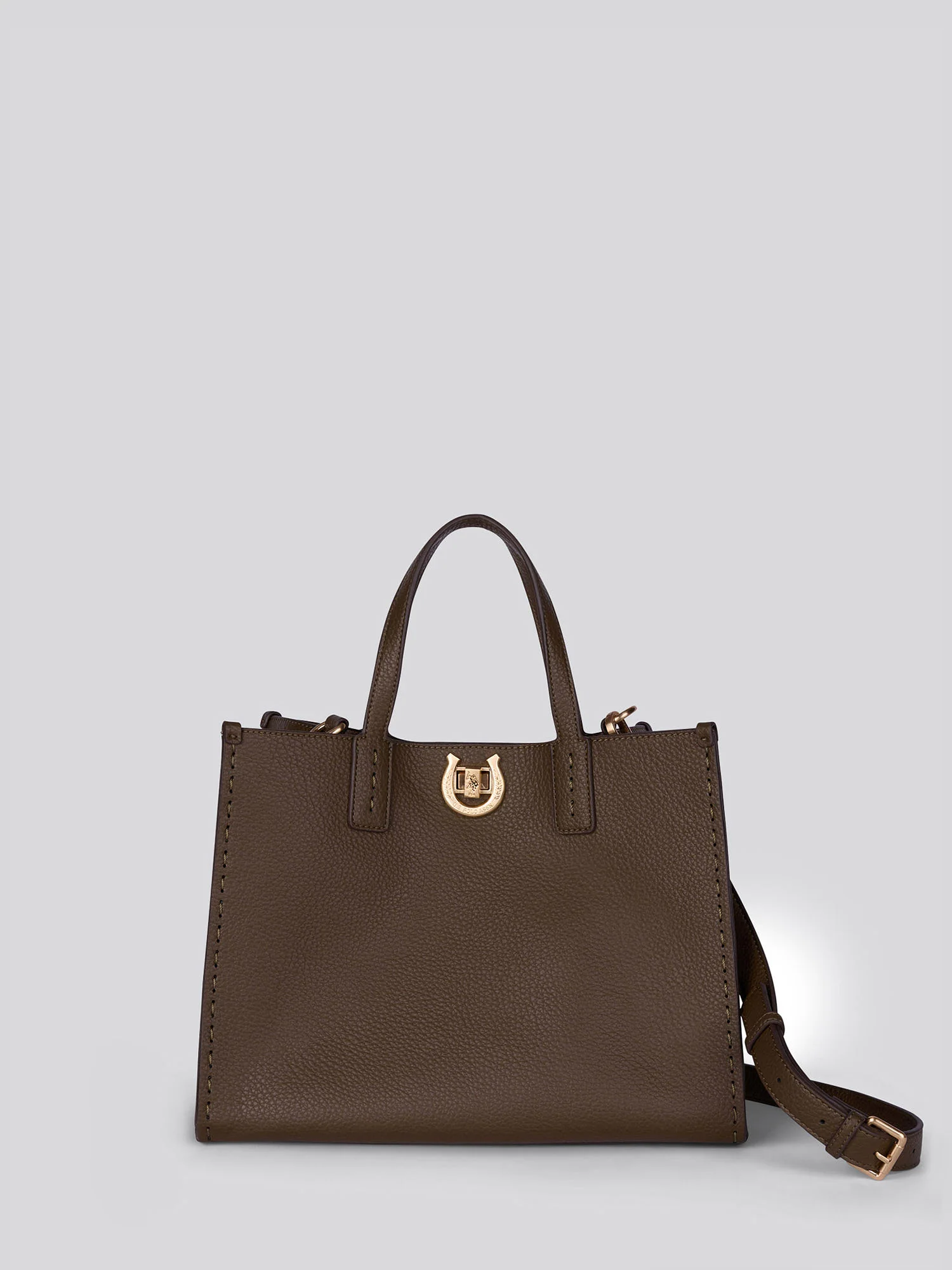 Womens Middleton Double Handle Bag in Stone - Image 5