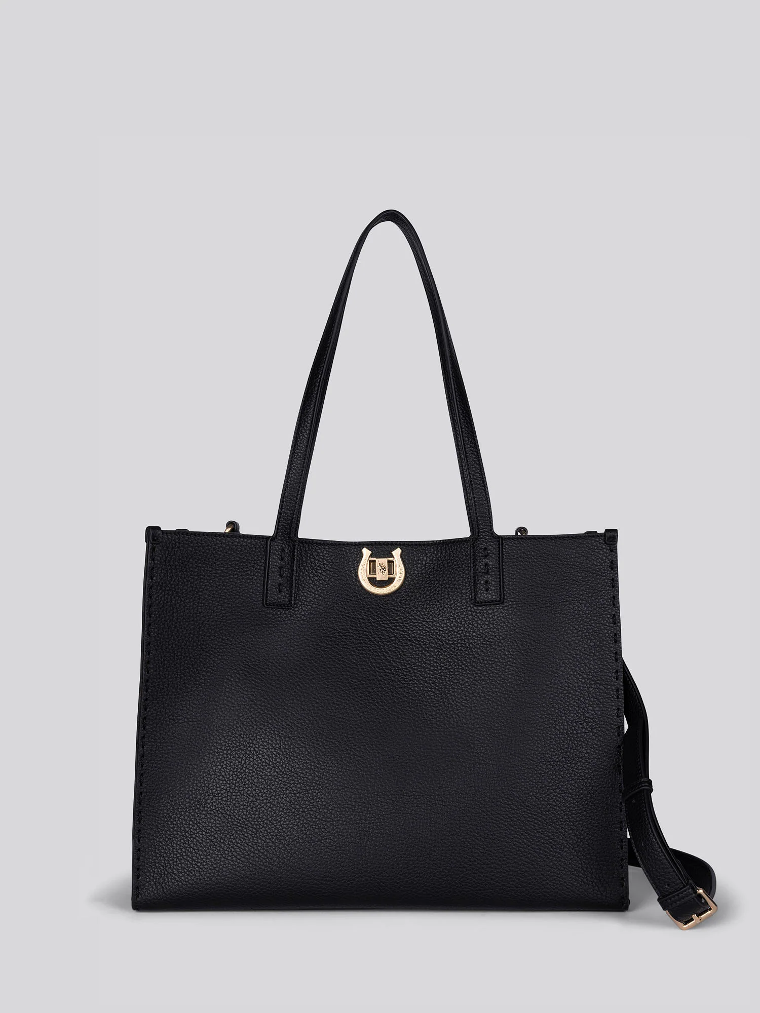 Womens Middleton Large Shopping Bag in Black - Image 4