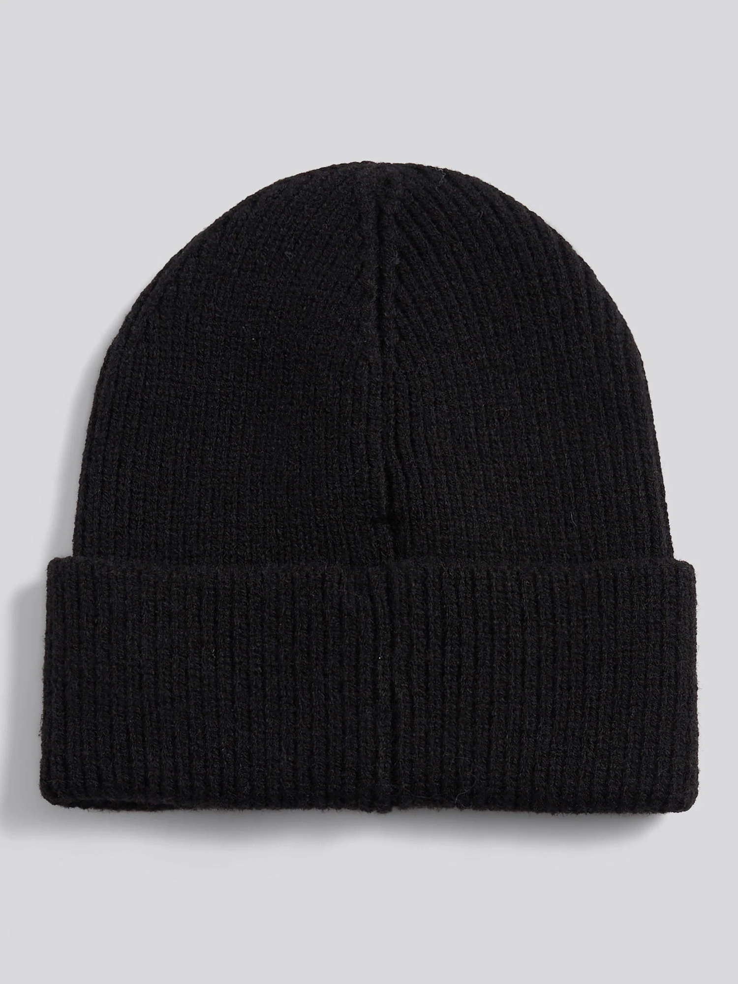 Womens Multicolour Double Horsemen Knit Beanie in Black - Image 6