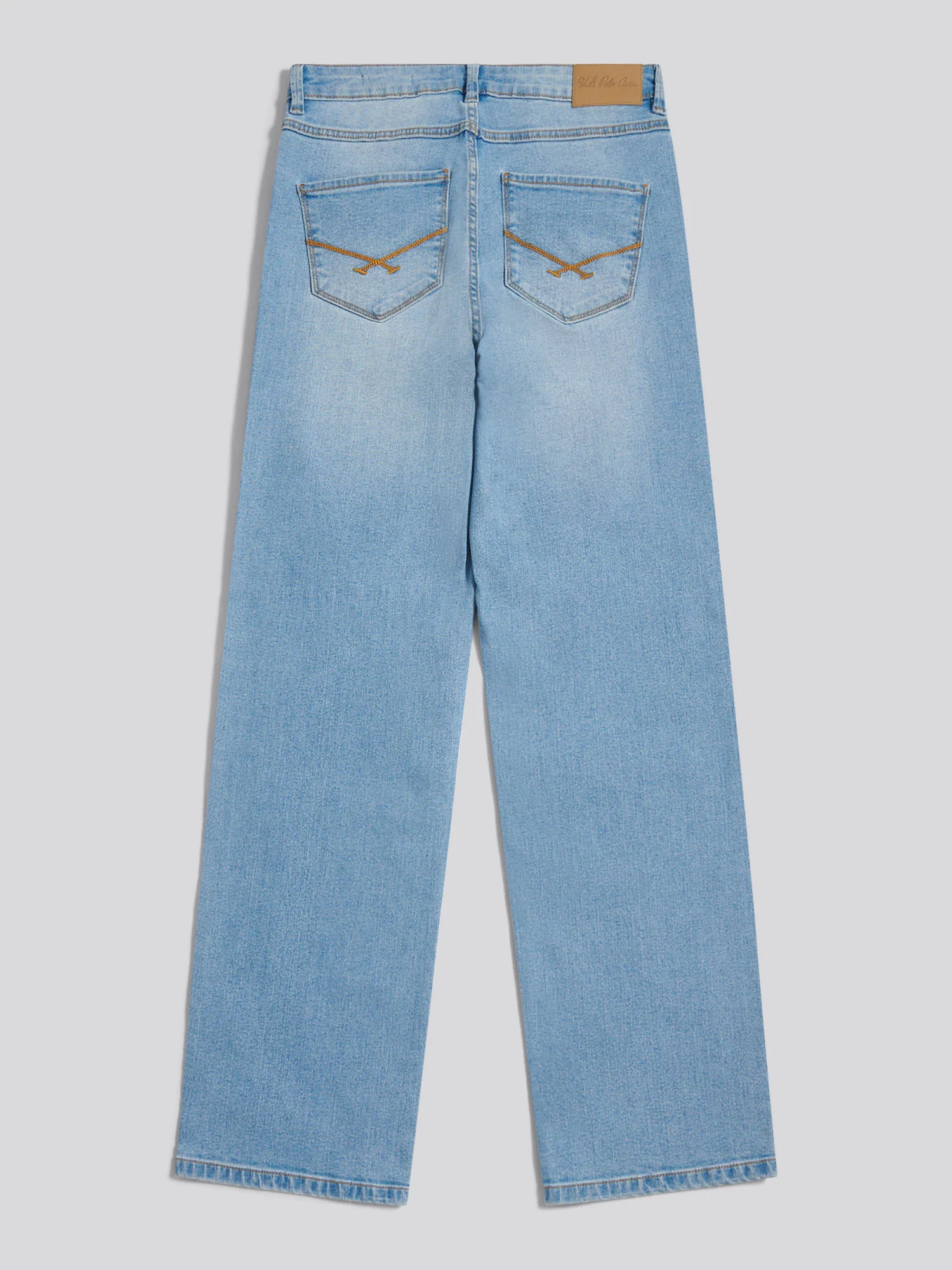 Womens Straight Fit Jean Light Blue Wash - Image 10