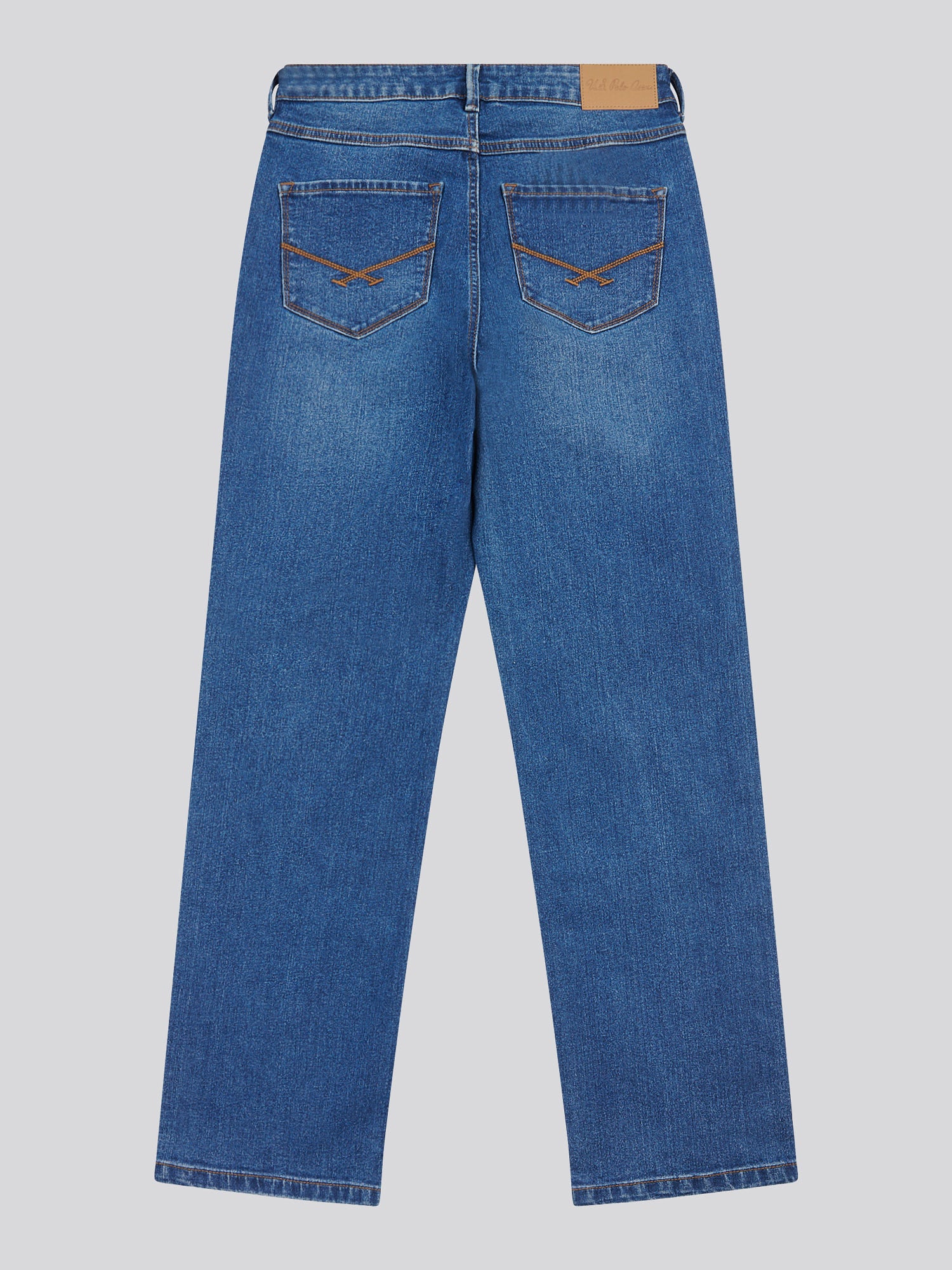 Womens Straight Fit Jean Mid Wash - Image 7