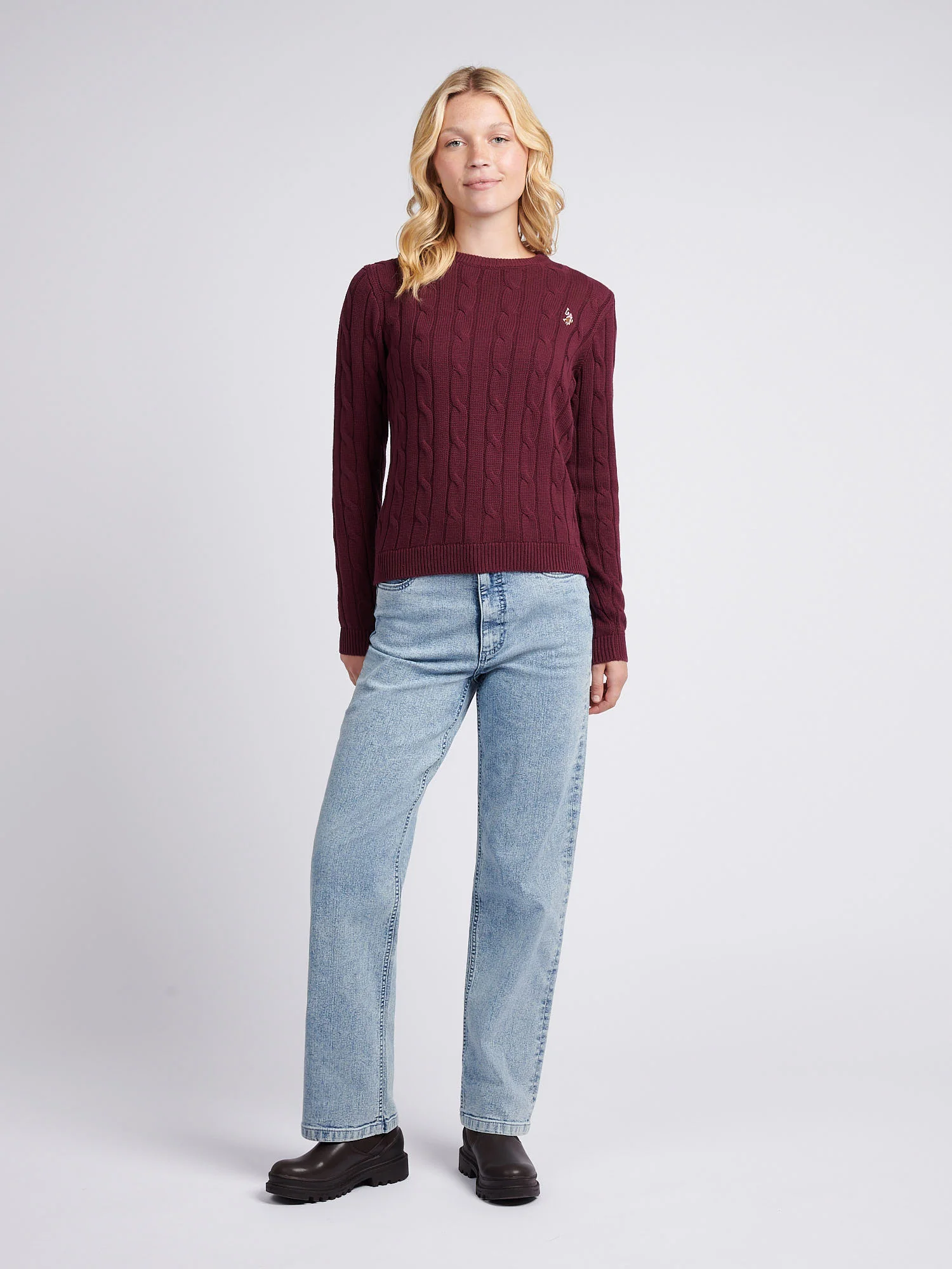 Womens Straight Fit Jean Stone Wash WUP - Image 3