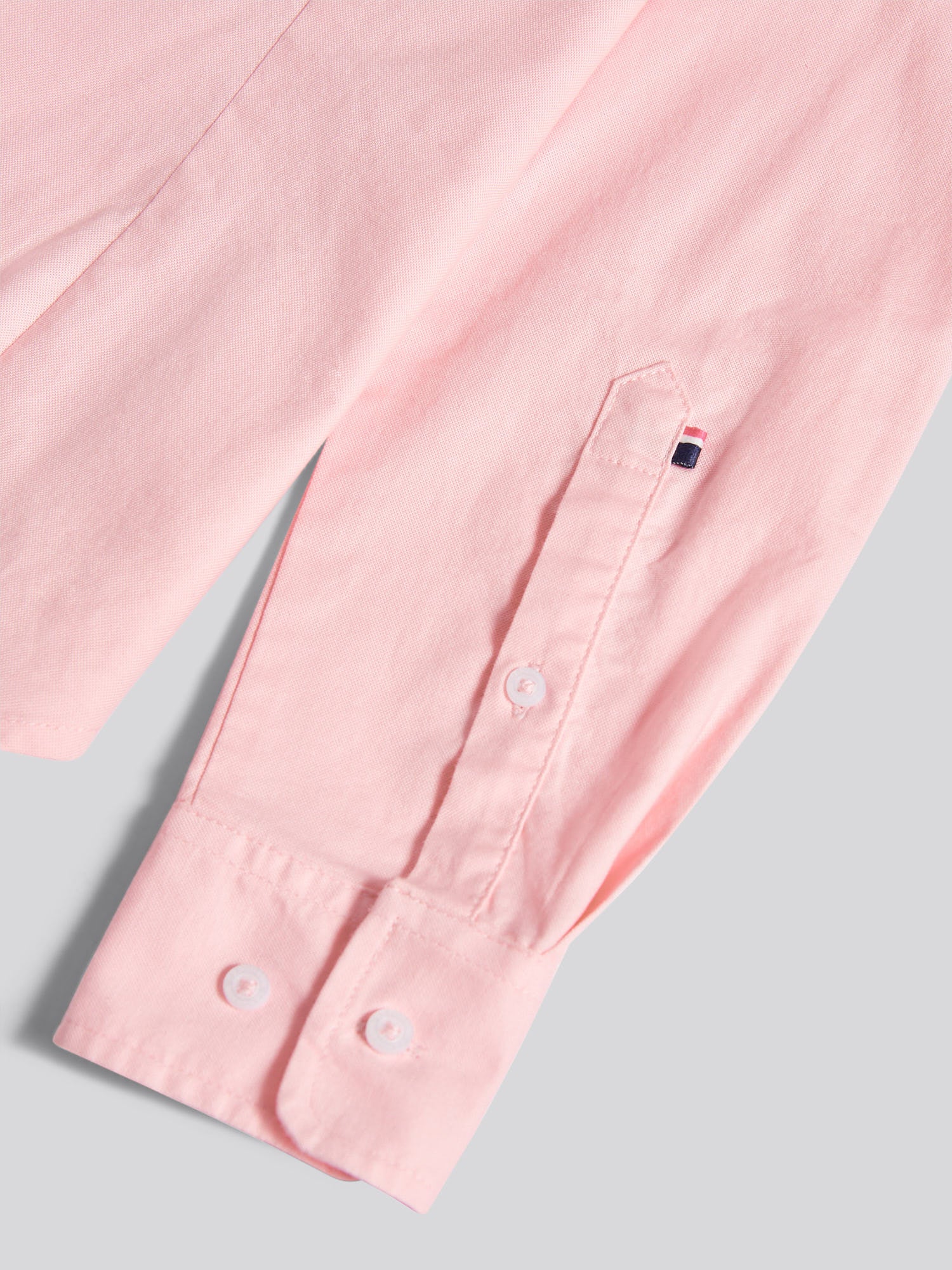 Womens Stretch Classic Fit Oxford Shirt in Crystal Rose - Image 10