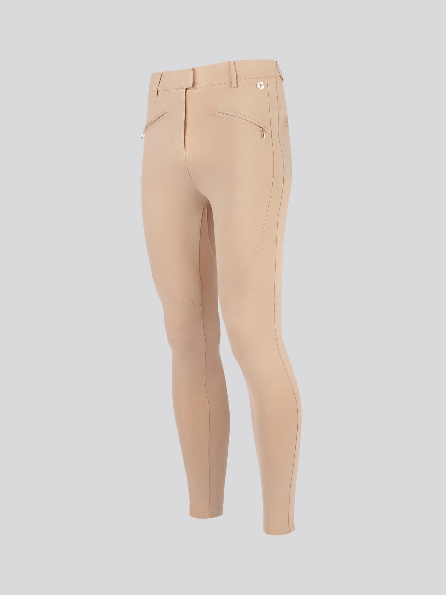 Womens Stretch Contour Formal Jodhpurs in Cuban Sand - Image 6