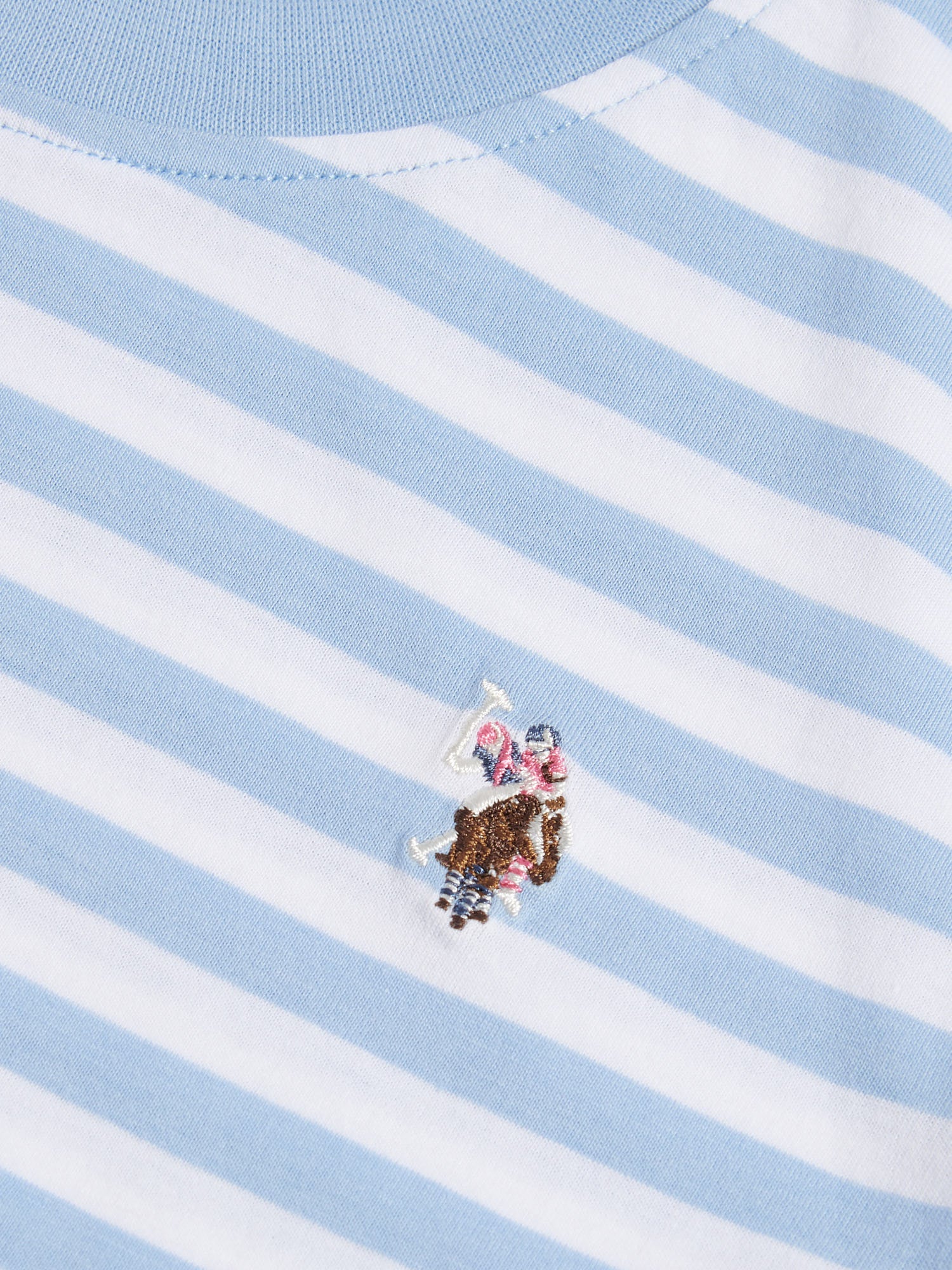 Womens Stripe Crew Neck T-Shirt Open Air - Image 7