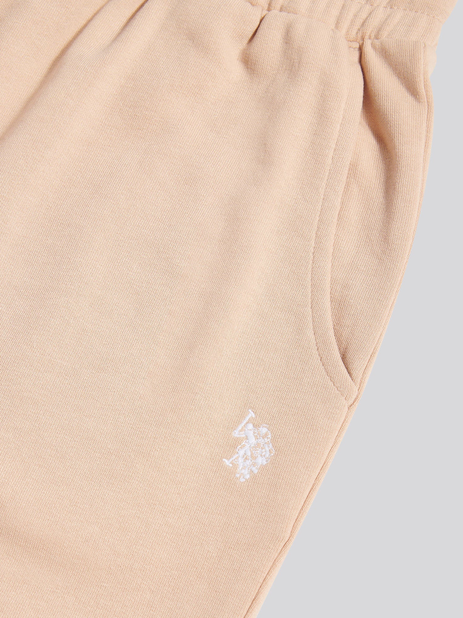 Womens Tonal Double Horsemen Roll Cuff Jogger in Cuban Sand - Image 7