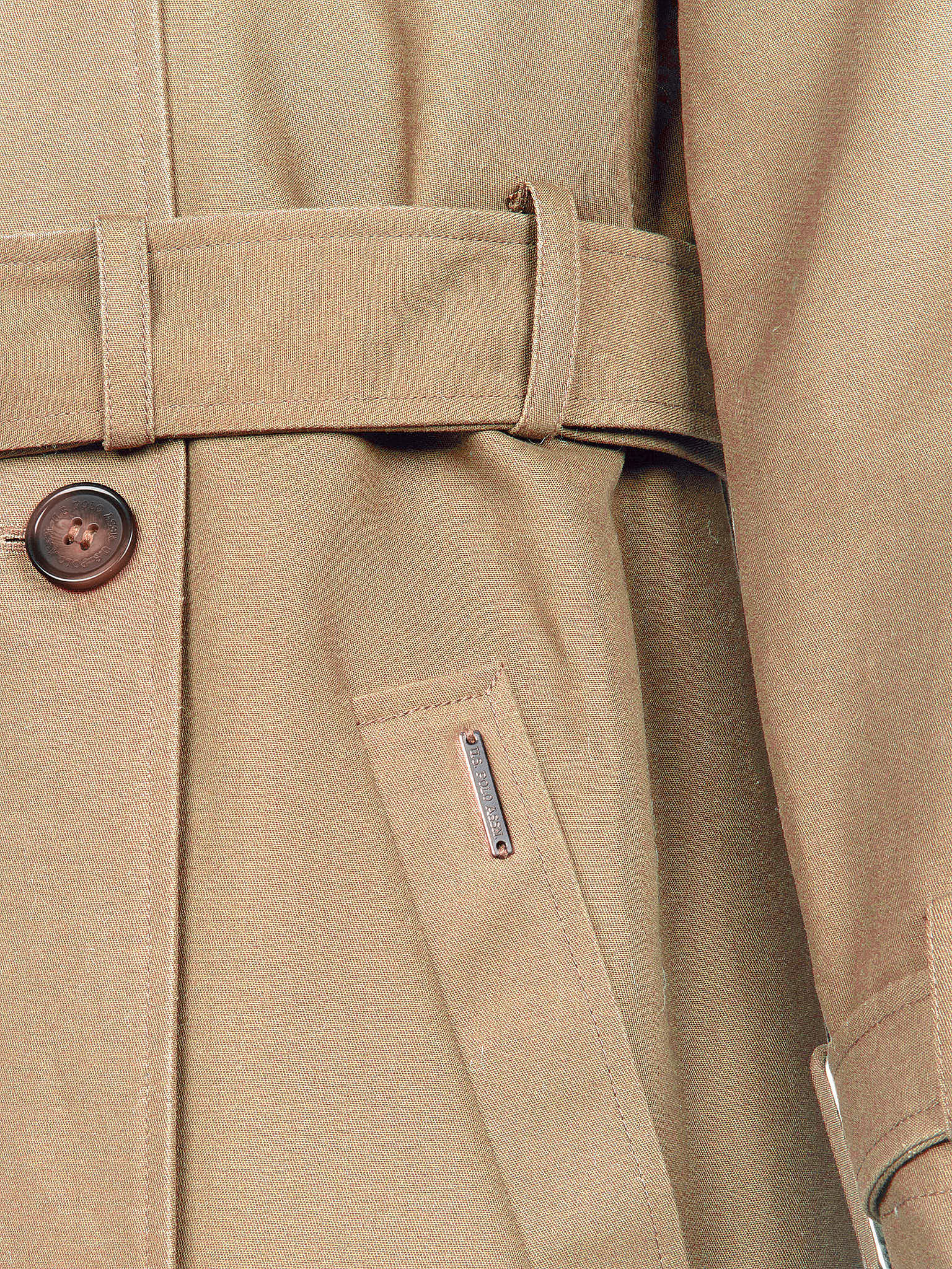 Womens Trench Coat in Incense - Image 16