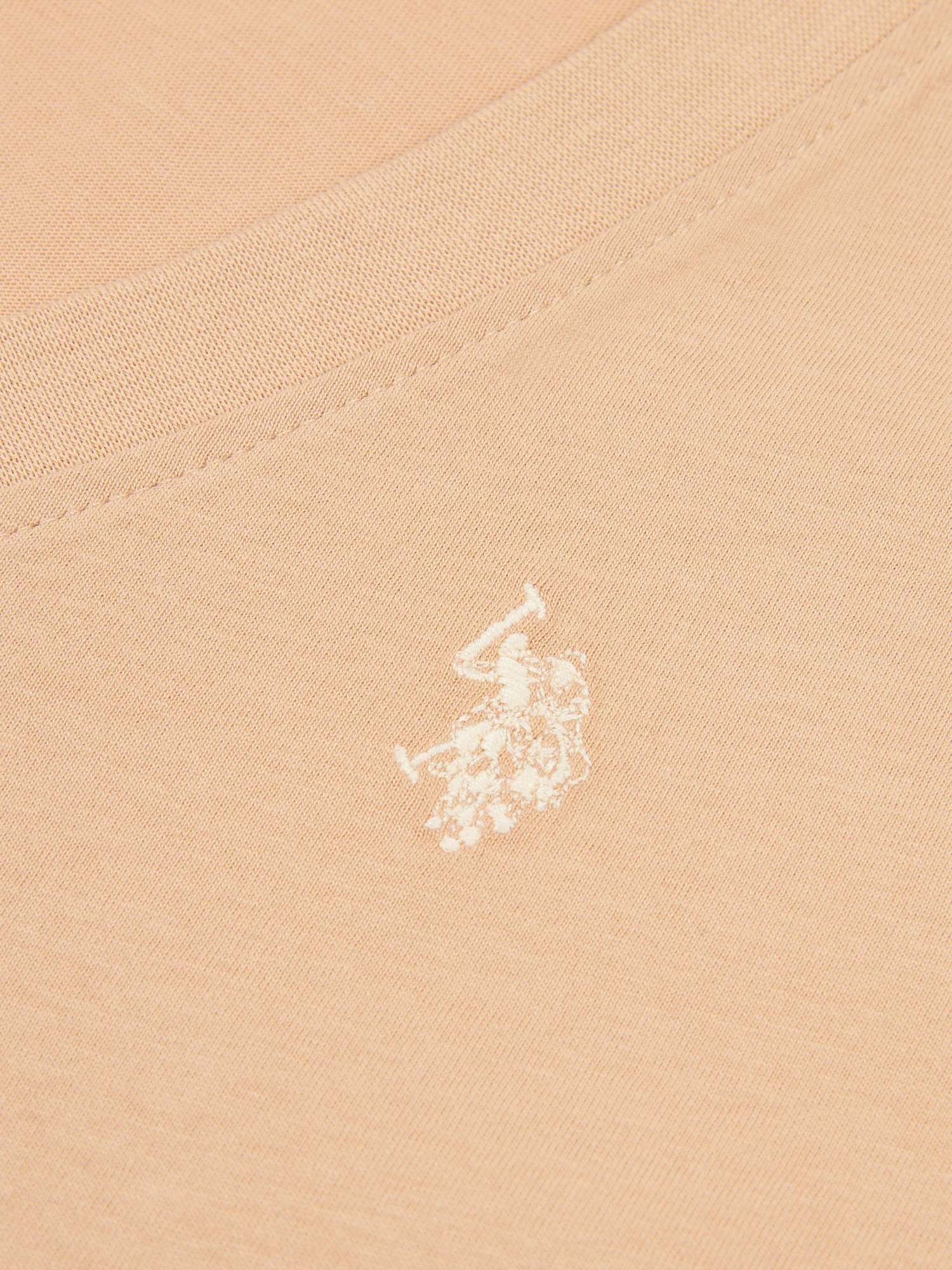 Womens V-Neck T-Shirt Cuban Sand - Image 7