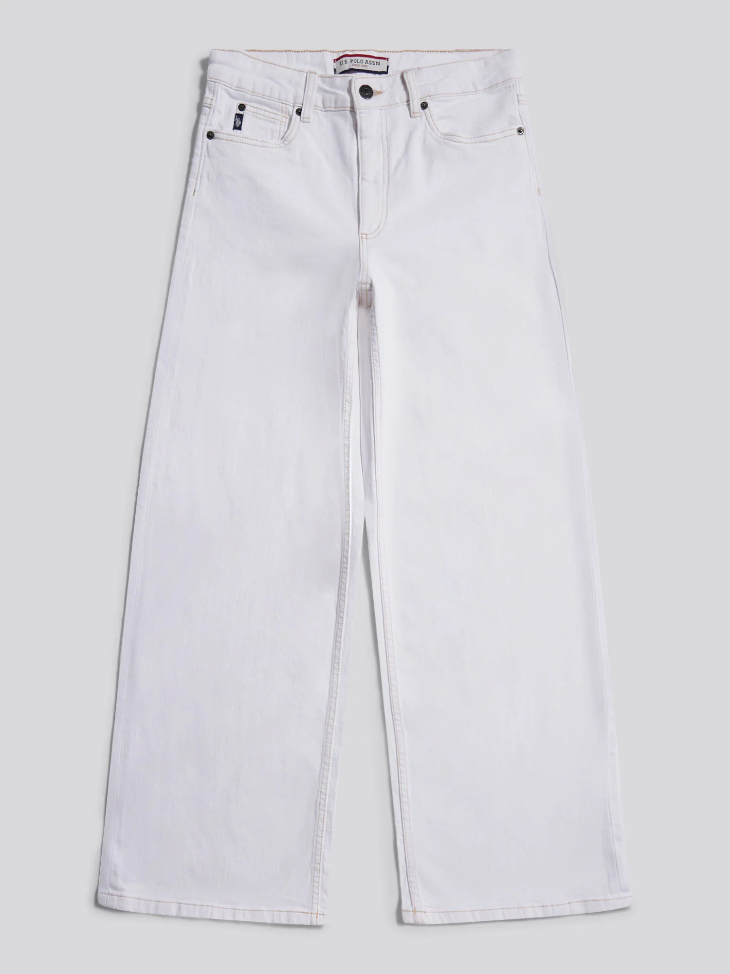 Womens Wide Fit Jean Bright White - Image 5
