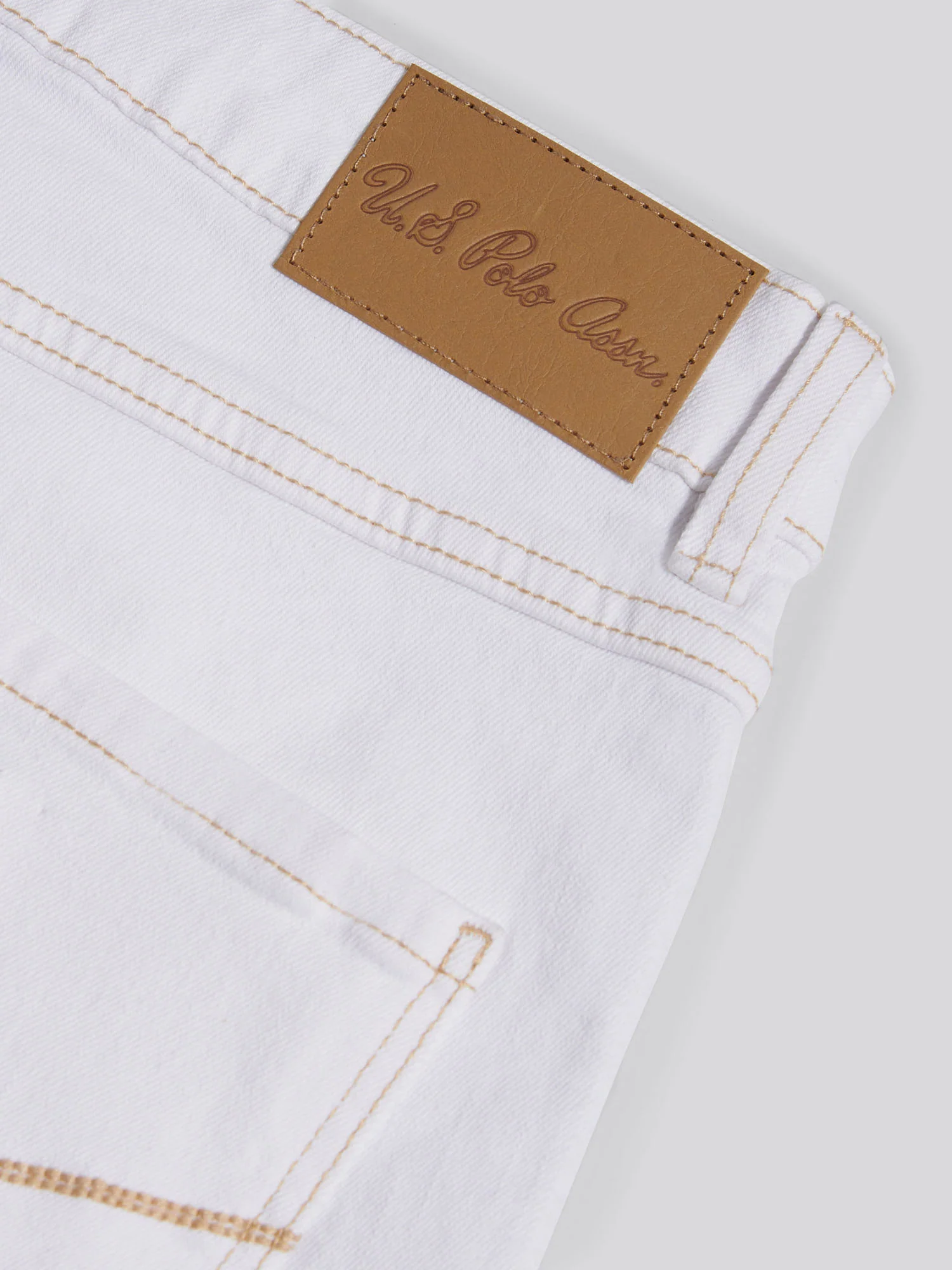 Womens Wide Fit Jean Bright White - Image 8
