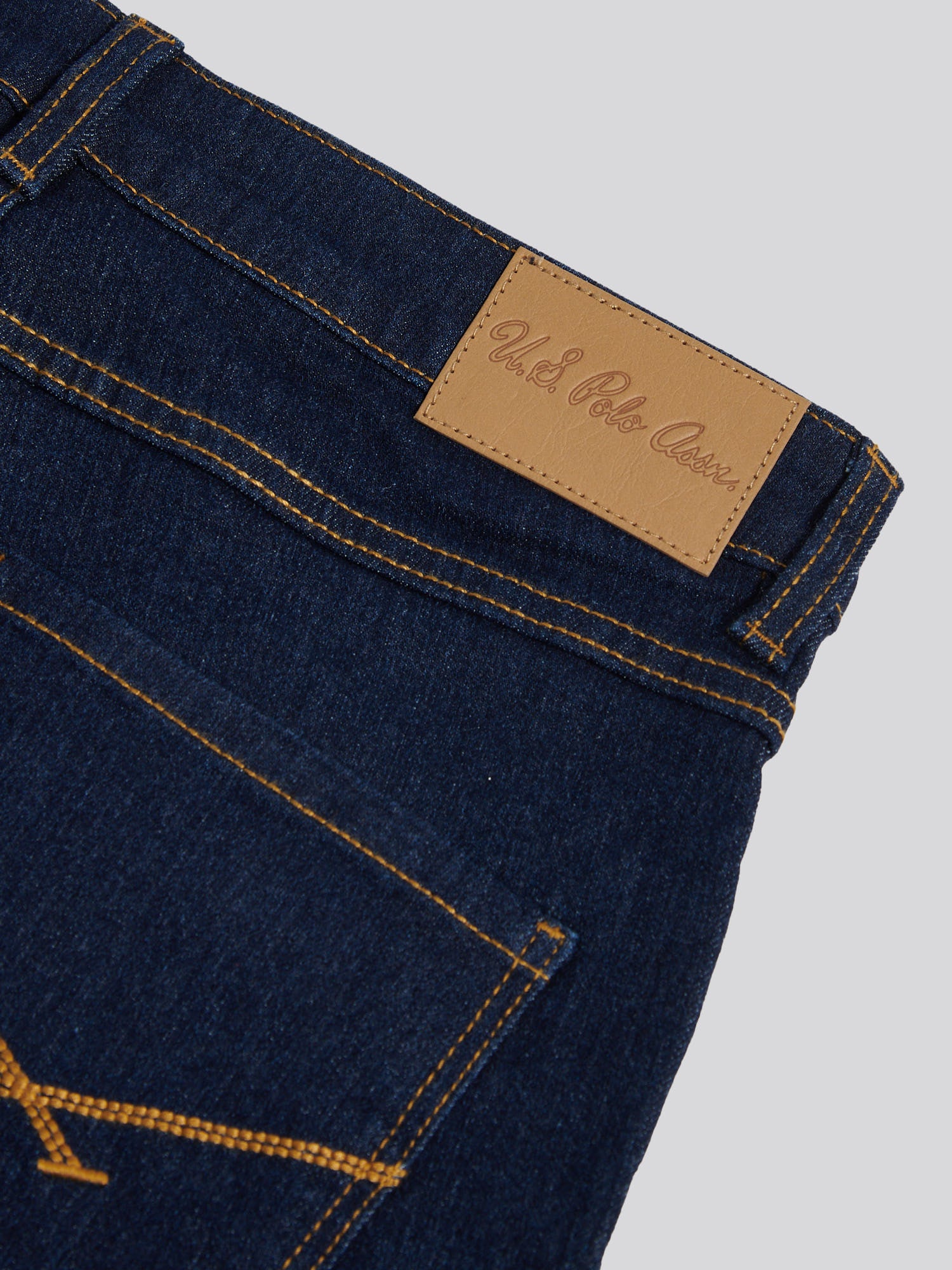Womens Wide Fit Jean Dark Indigo Wash - Image 10