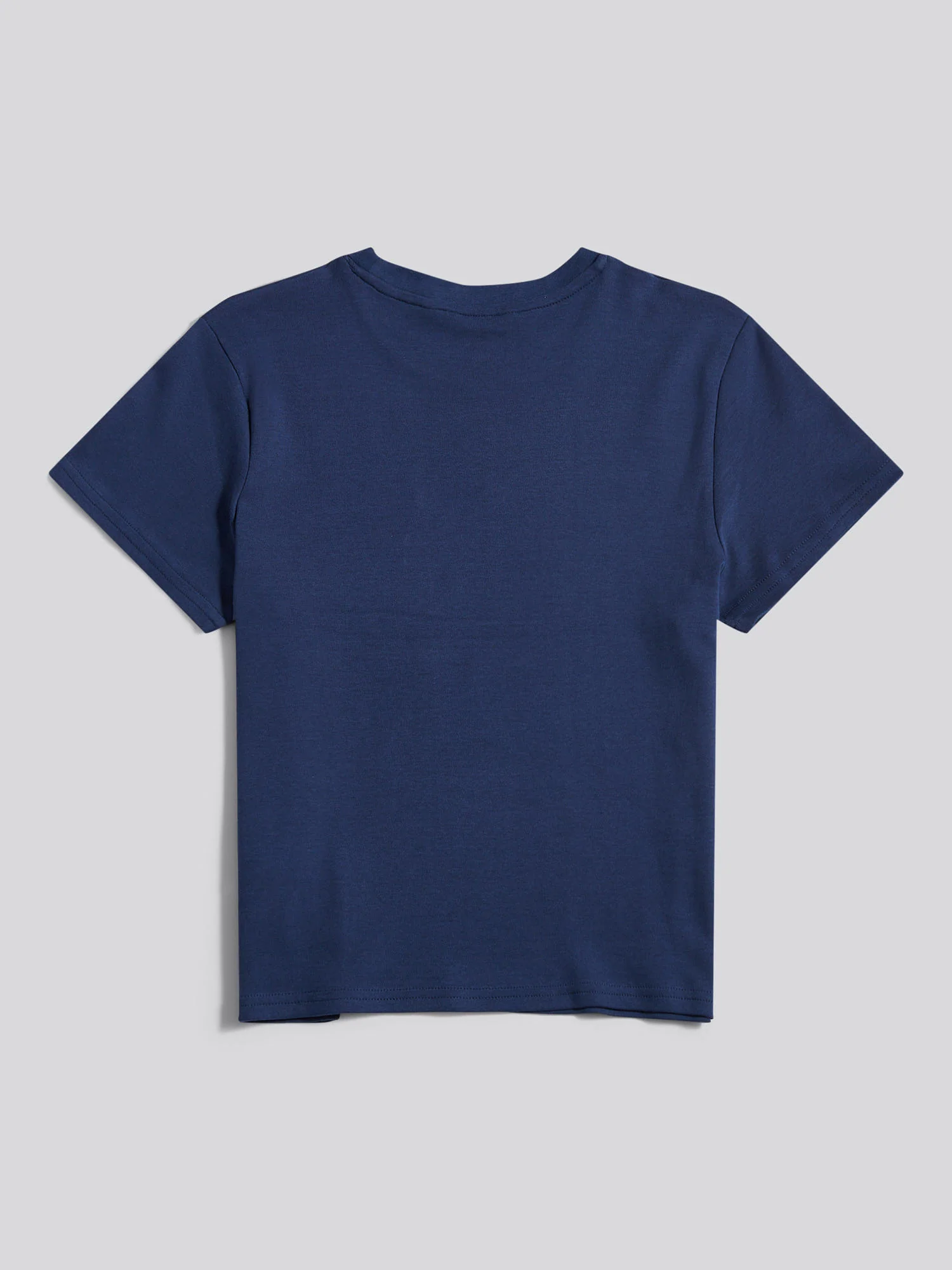 Womens Wreath Graphic T-Shirt in Navy Iris - Image 6